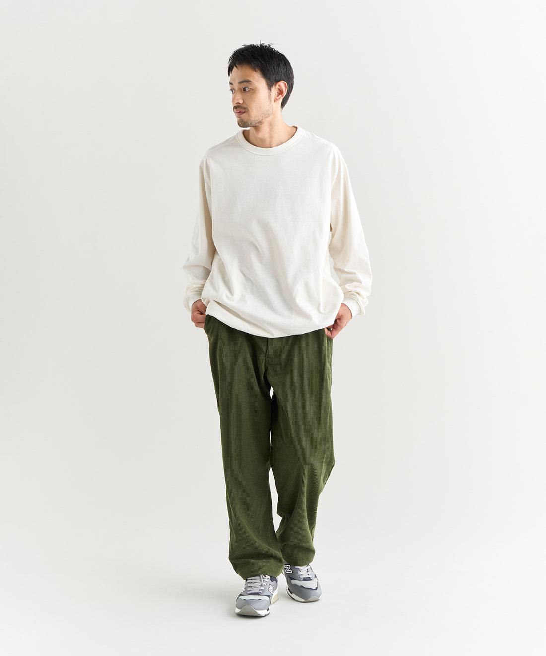 着用モデル：メンズ 180cm ／ 着用サイズ：L