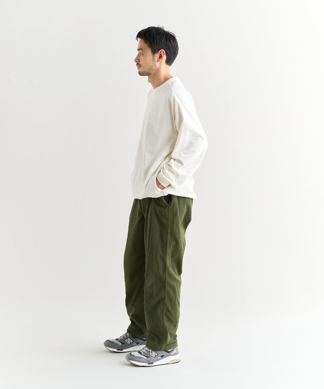 着用モデル：メンズ 180cm ／ 着用サイズ：L