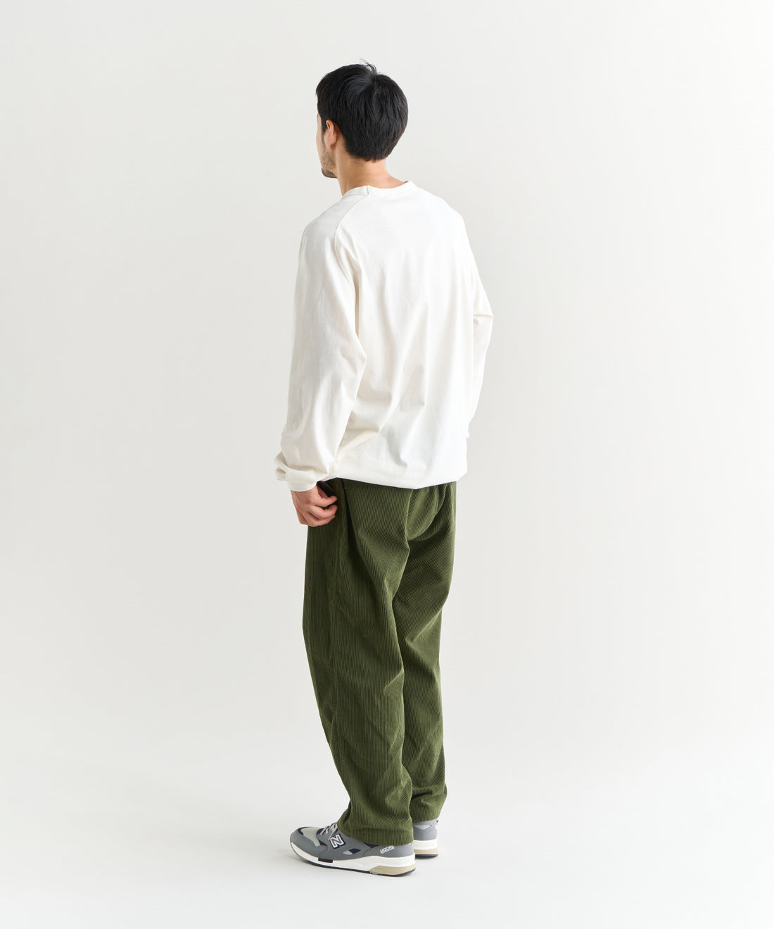 着用モデル：メンズ 180cm ／ 着用サイズ：L