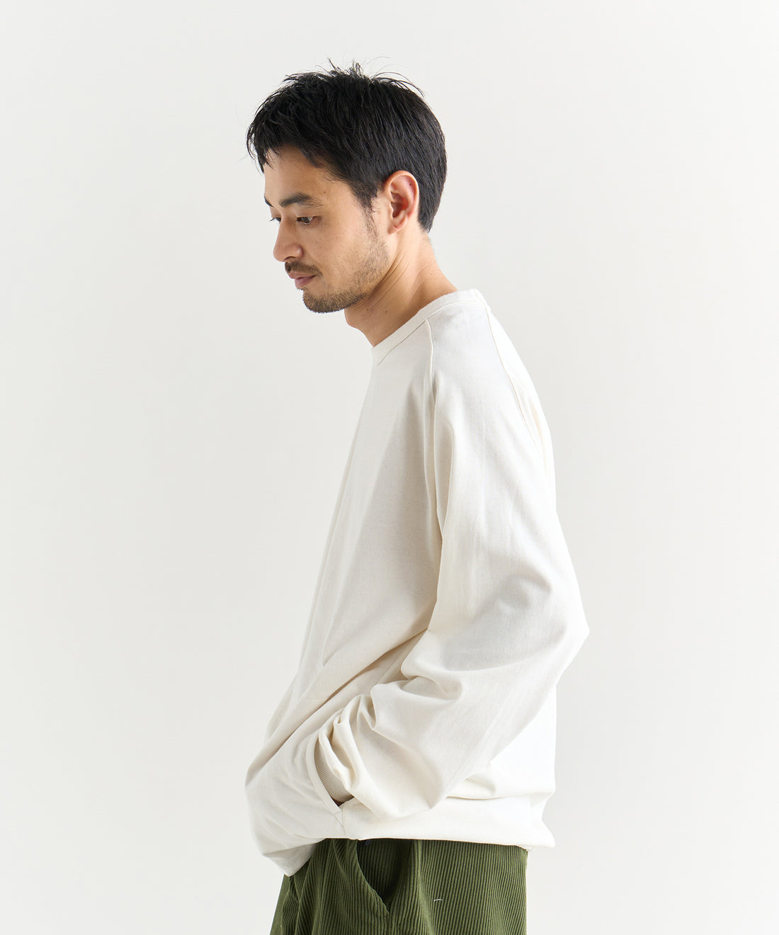 着用モデル：メンズ 180cm ／ 着用サイズ：L