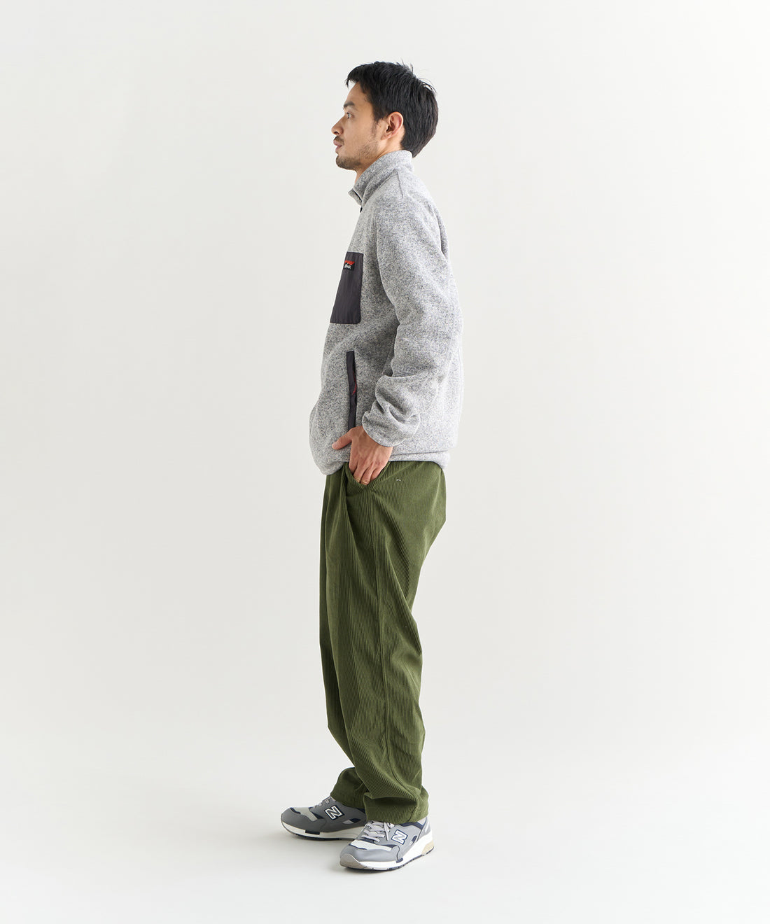 着用モデル：メンズ 180cm ／ 着用サイズ：L