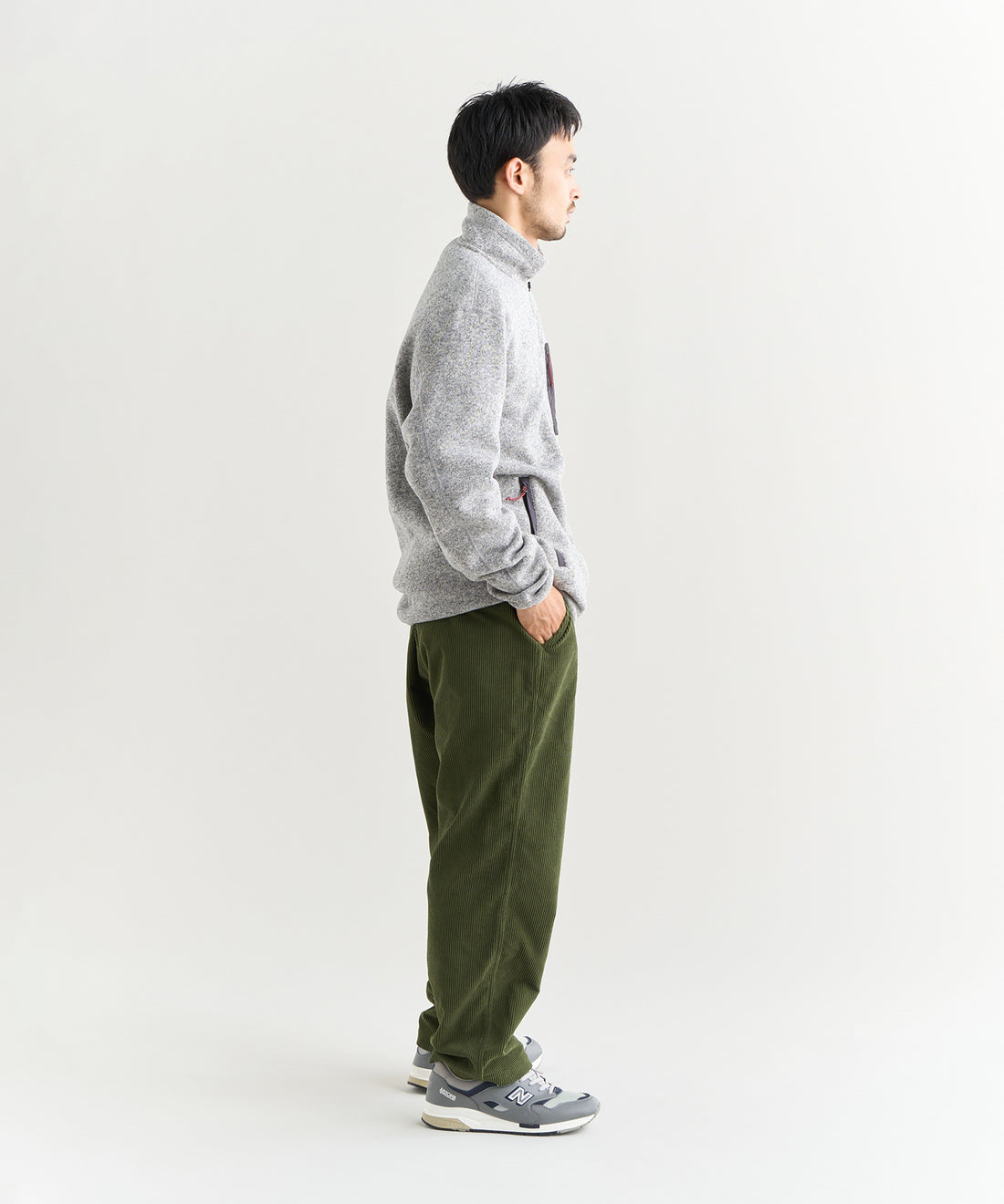 着用モデル：メンズ 180cm ／ 着用サイズ：L