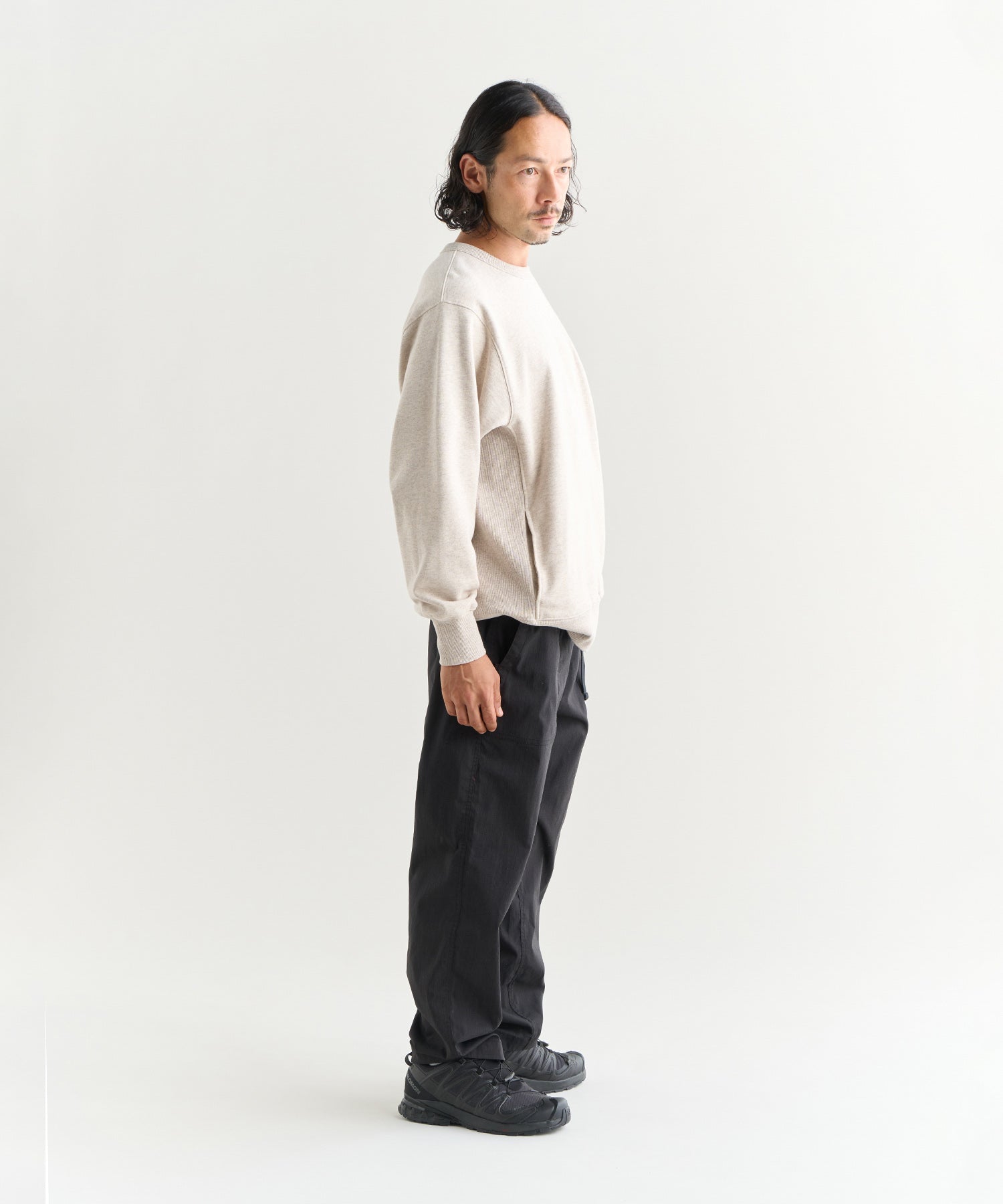 エコハイブリッド ミニボックスロゴ エンブロイダリー スウェット