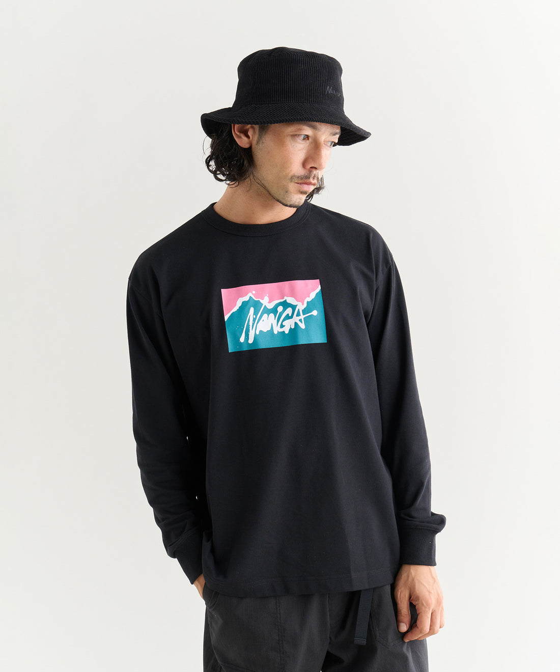 NANGA×RYUJI KAMIYAMA L/S TEE