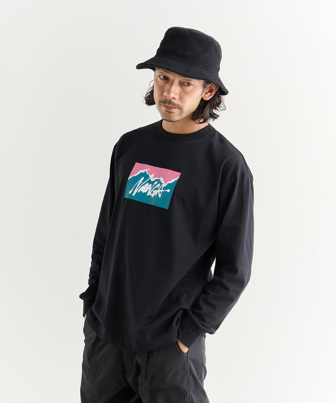 NANGA×RYUJI KAMIYAMA L/S TEE
