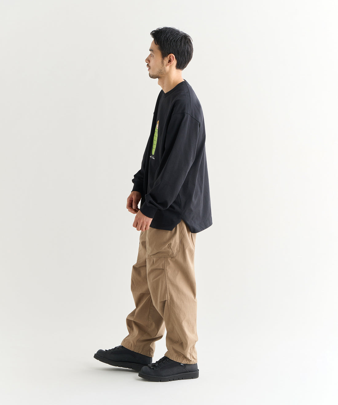 着用モデル：メンズ 180cm ／ 着用サイズ：L