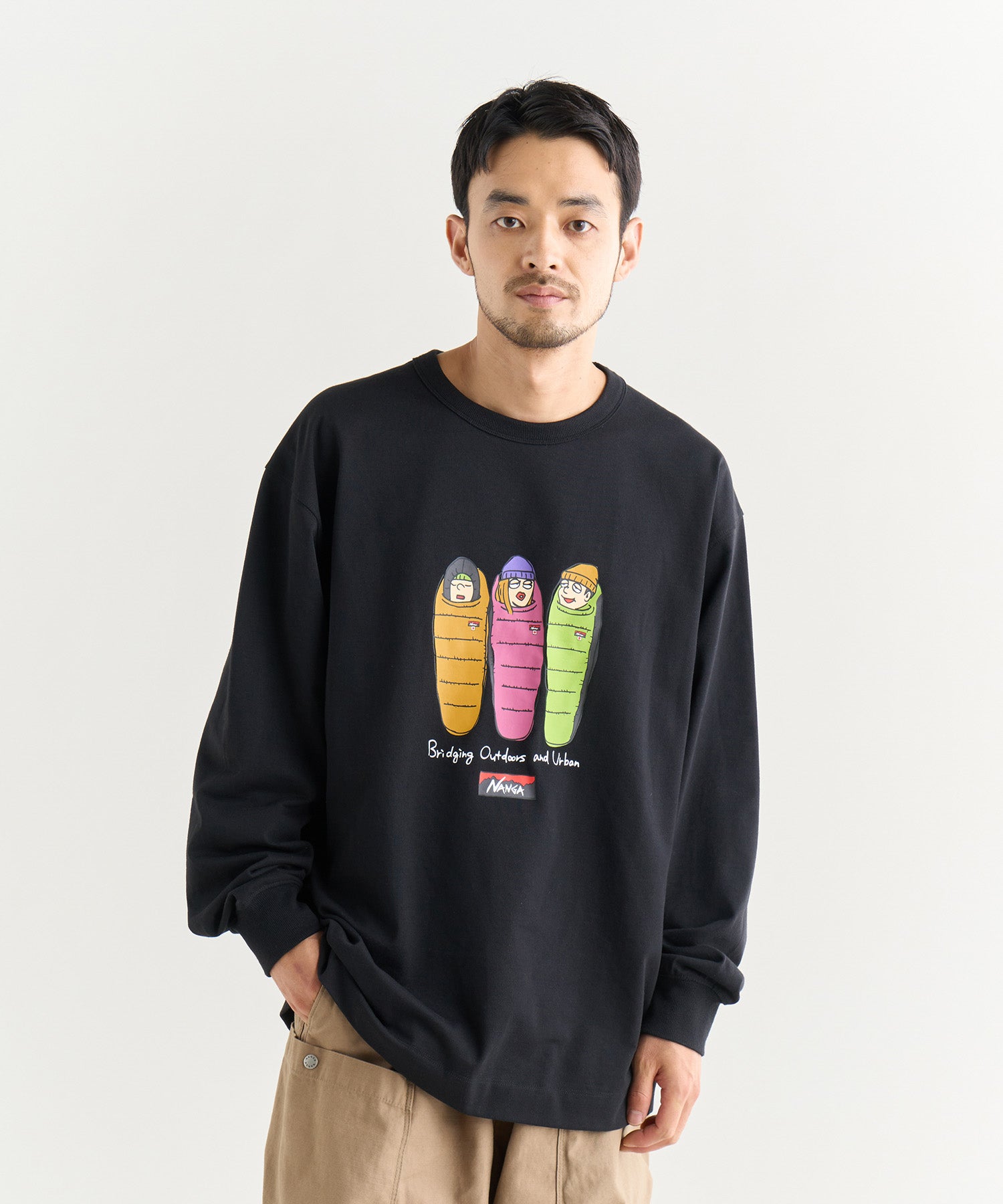エコハイブリッド ロングスリーブ Tシャツ / 3SLB – NANGA