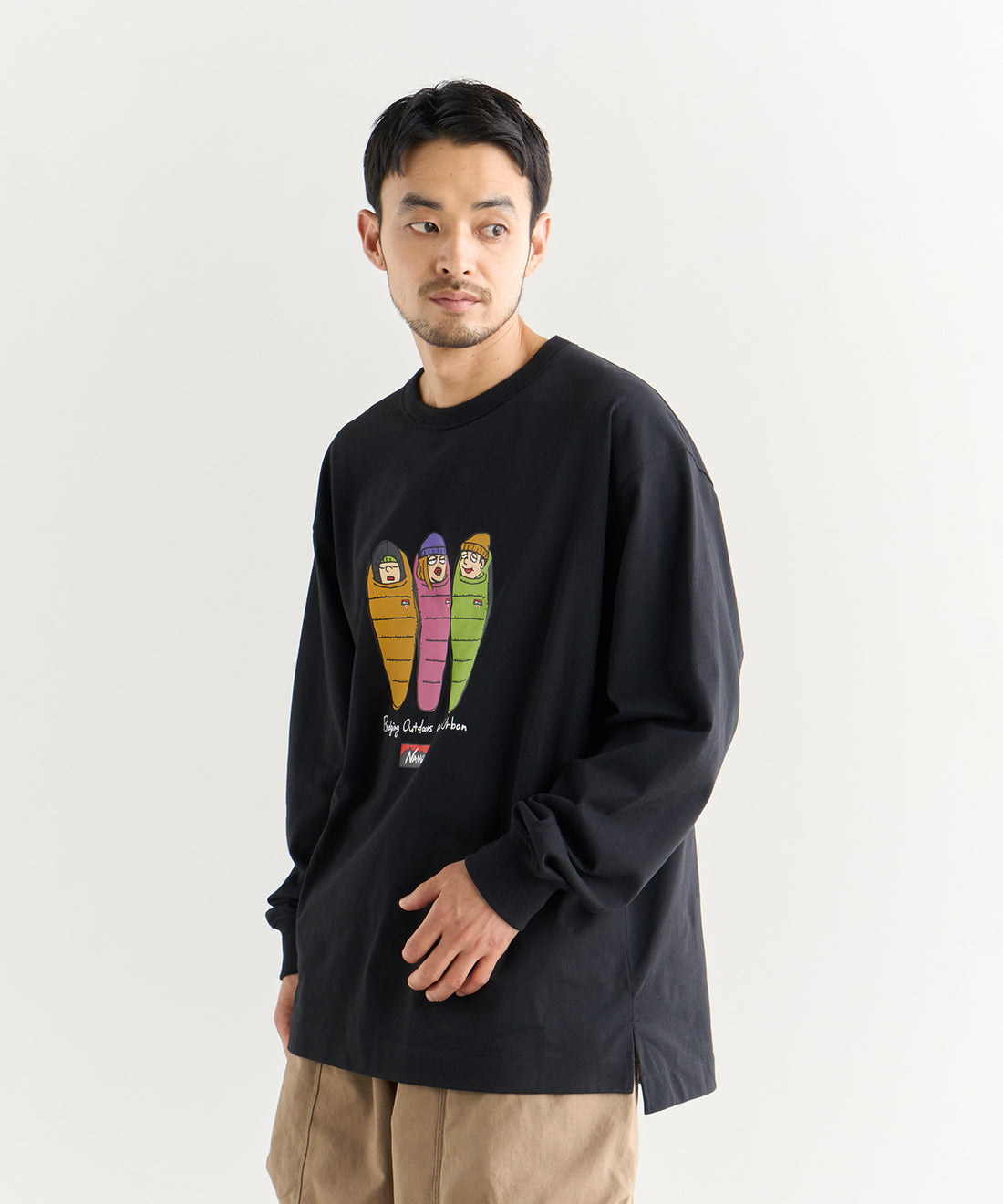 着用モデル：メンズ 180cm ／ 着用サイズ：L