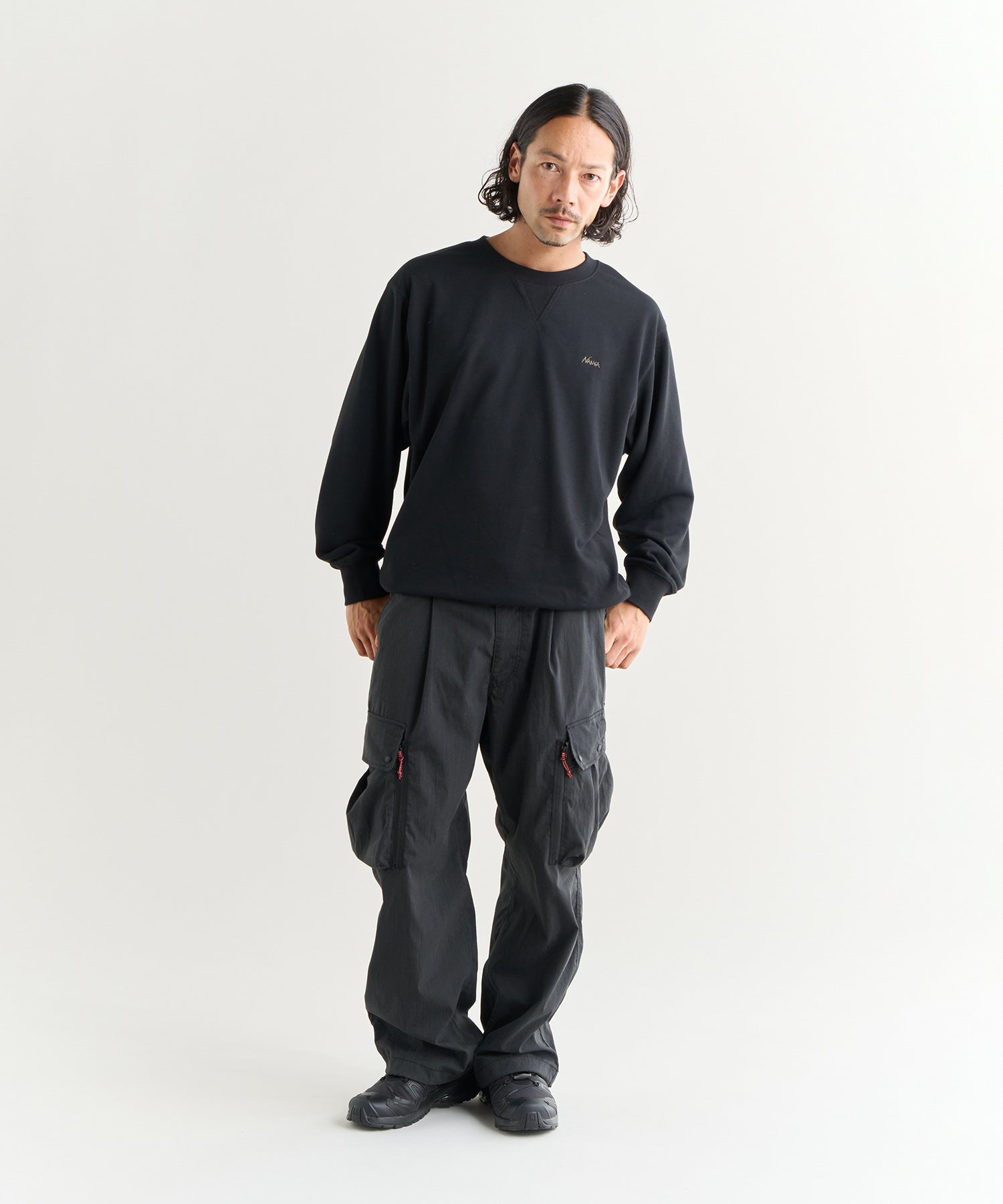 美品✨BASIC AND ACCENT リップストップペイズリー カーゴパンツ 直営店限定】ヒノックリップストップ フィールド カーゴパンツ – NANGA
