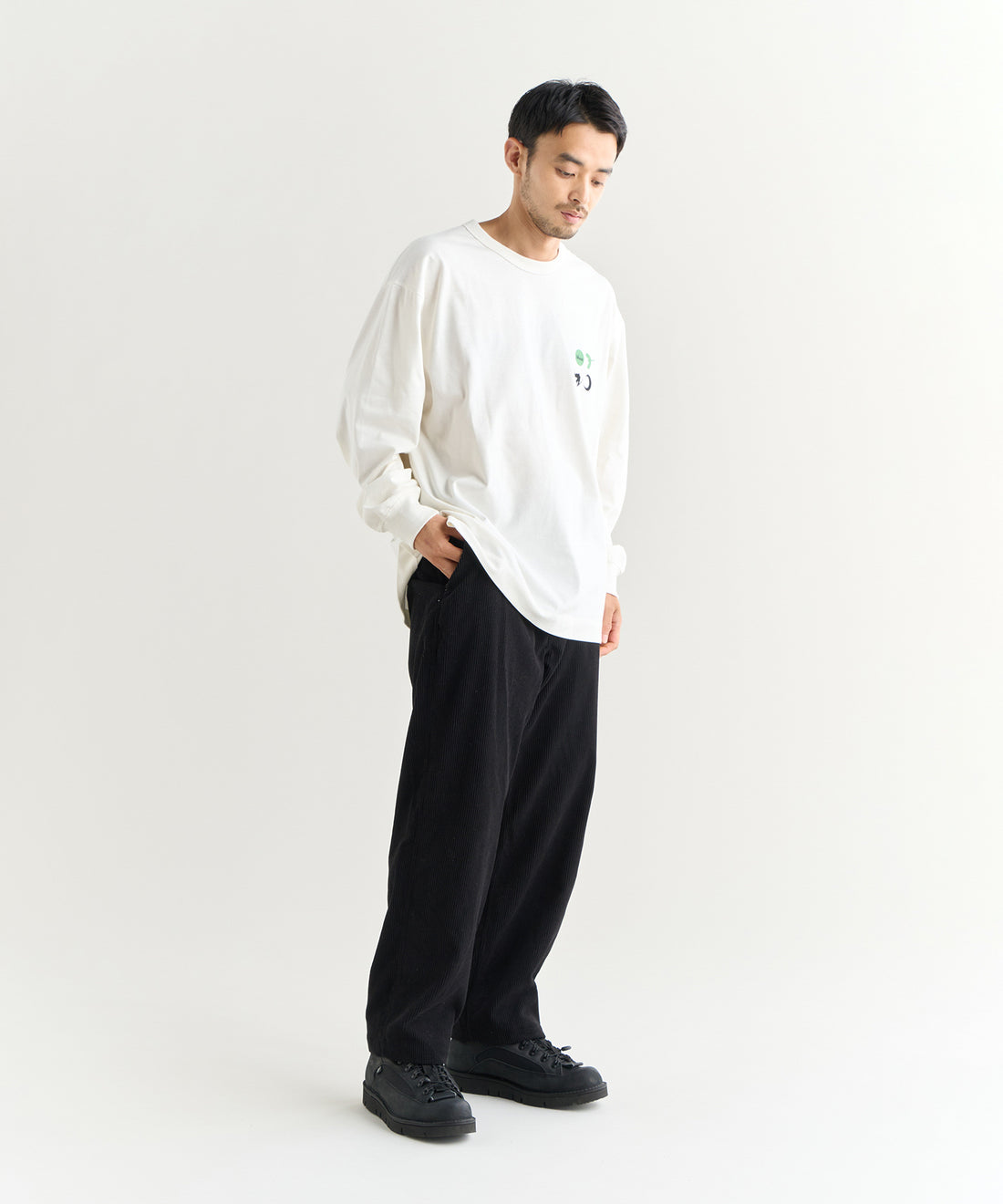 着用モデル：メンズ 180cm ／ 着用サイズ：L