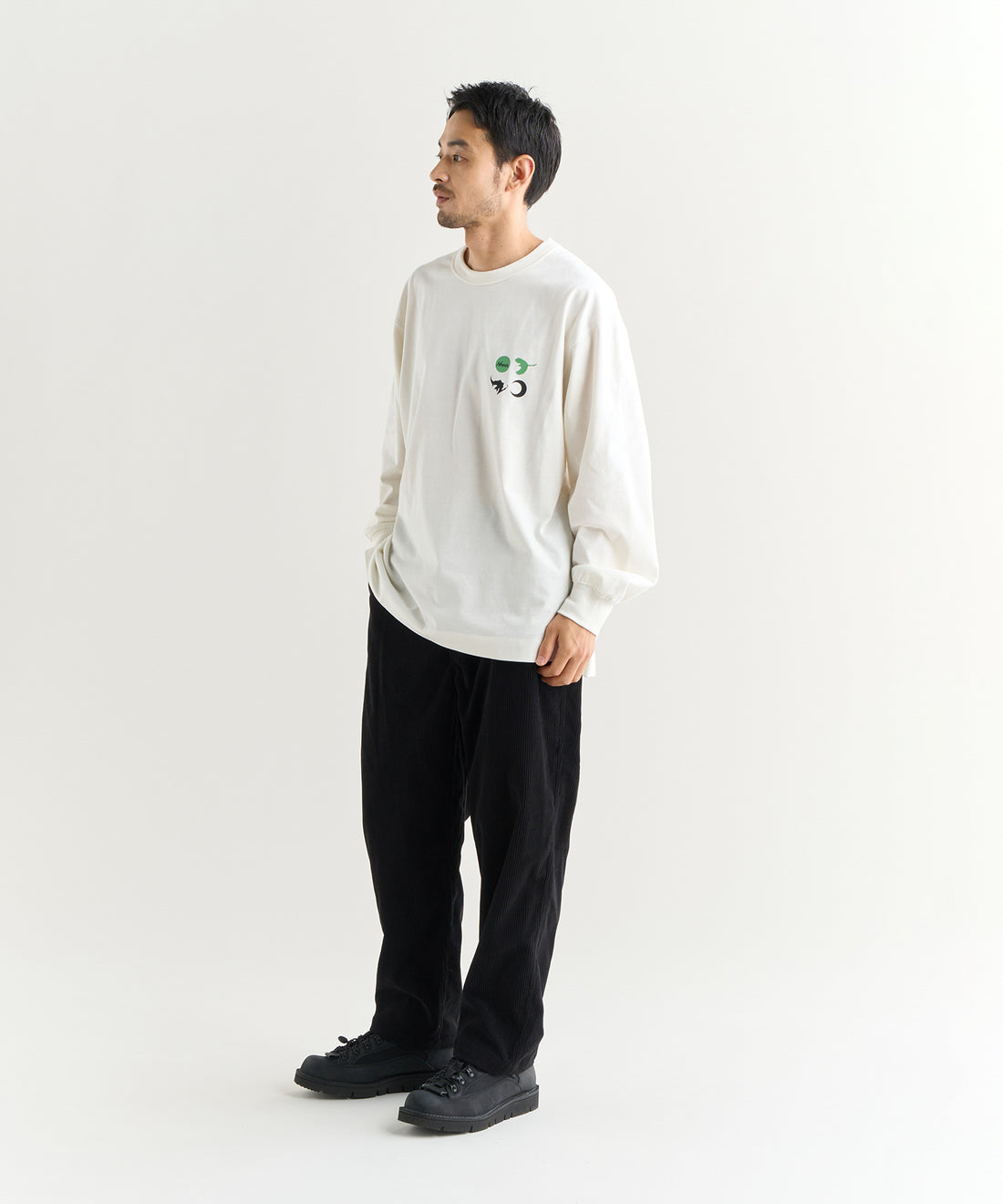 着用モデル：メンズ 180cm ／ 着用サイズ：L