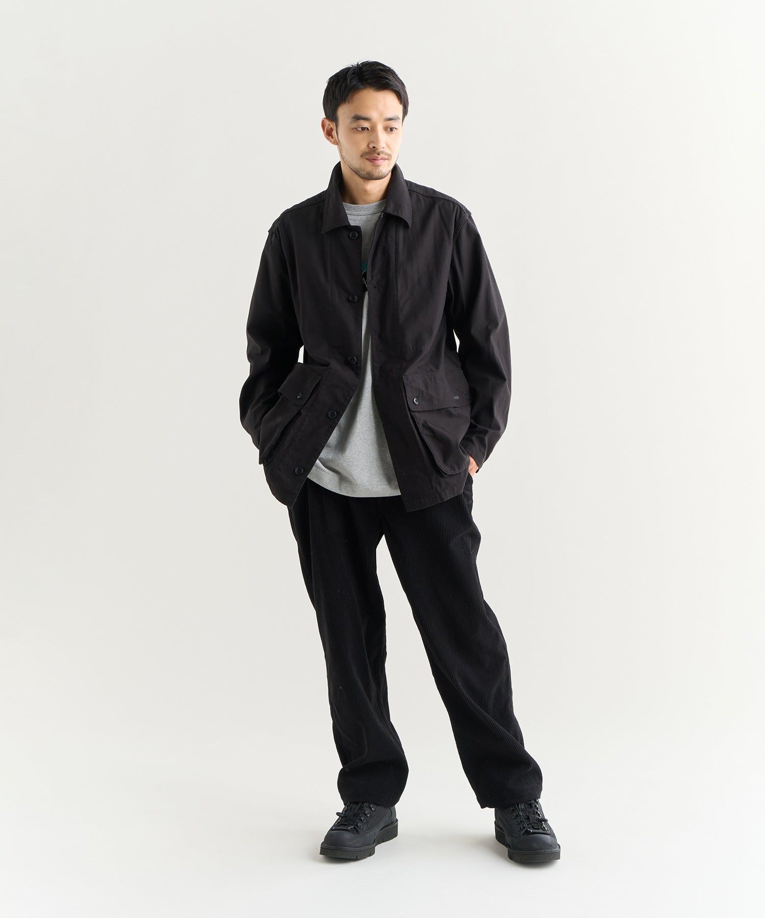 初期　UNDER COVER カバーオール ブラック 94年春夏 初期 UNDER COVER カバーオール ブラック 94年春夏 アンダー