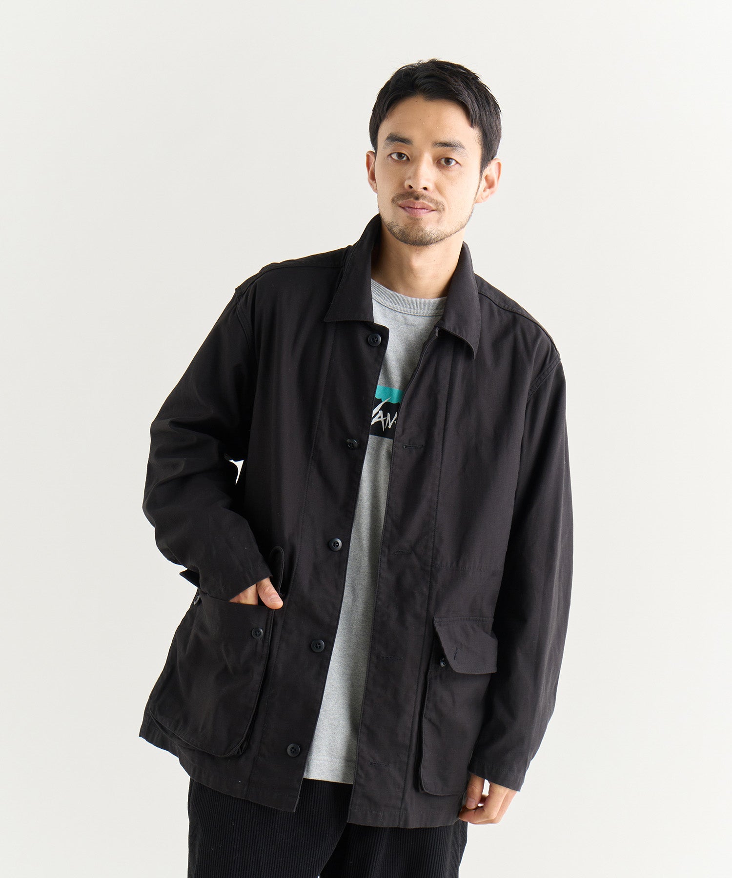 初期　UNDER COVER カバーオール ブラック 94年春夏 UNDER COVER カバーオール ブラック 94年春夏