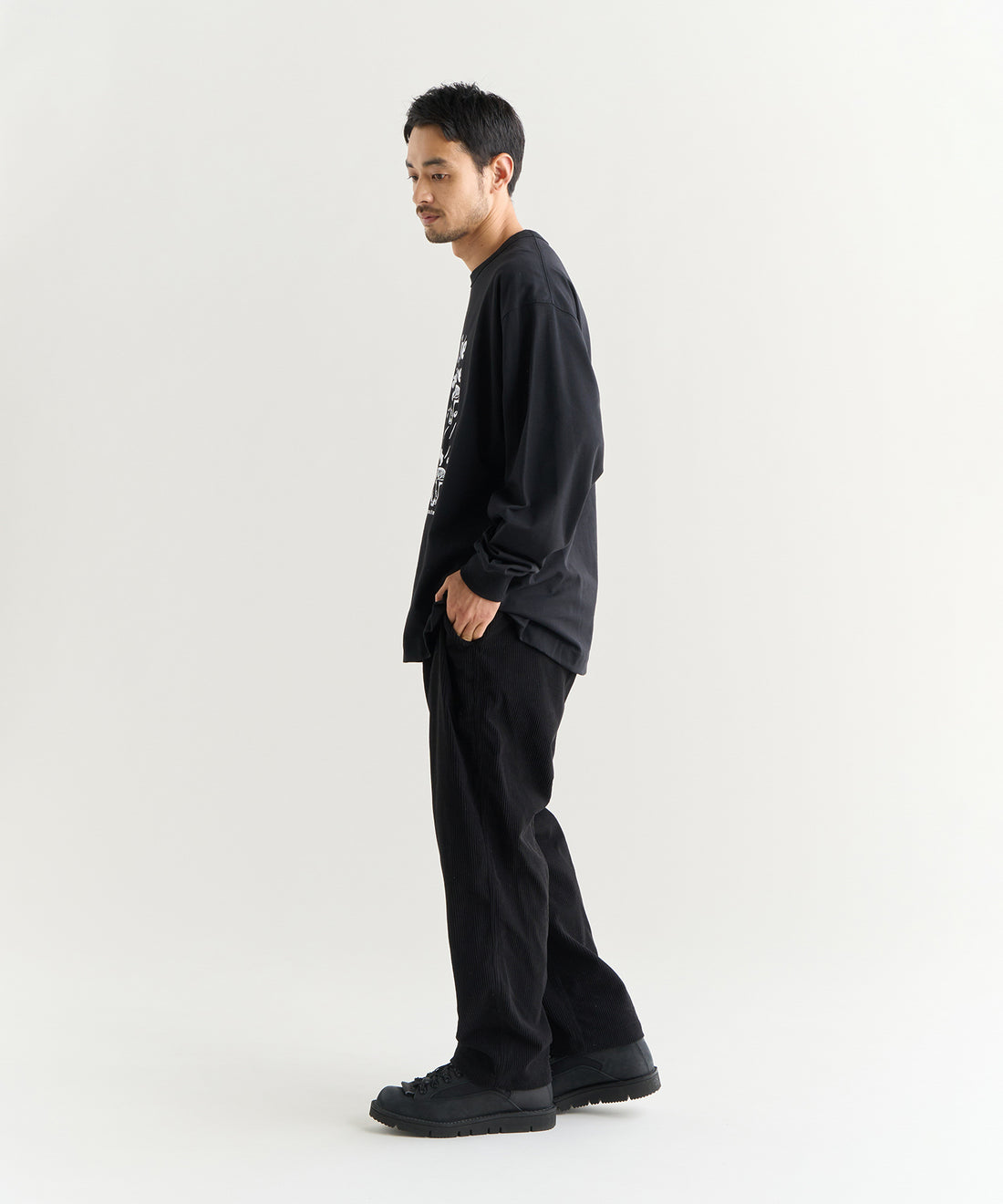 着用モデル：メンズ 180cm ／ 着用サイズ：L