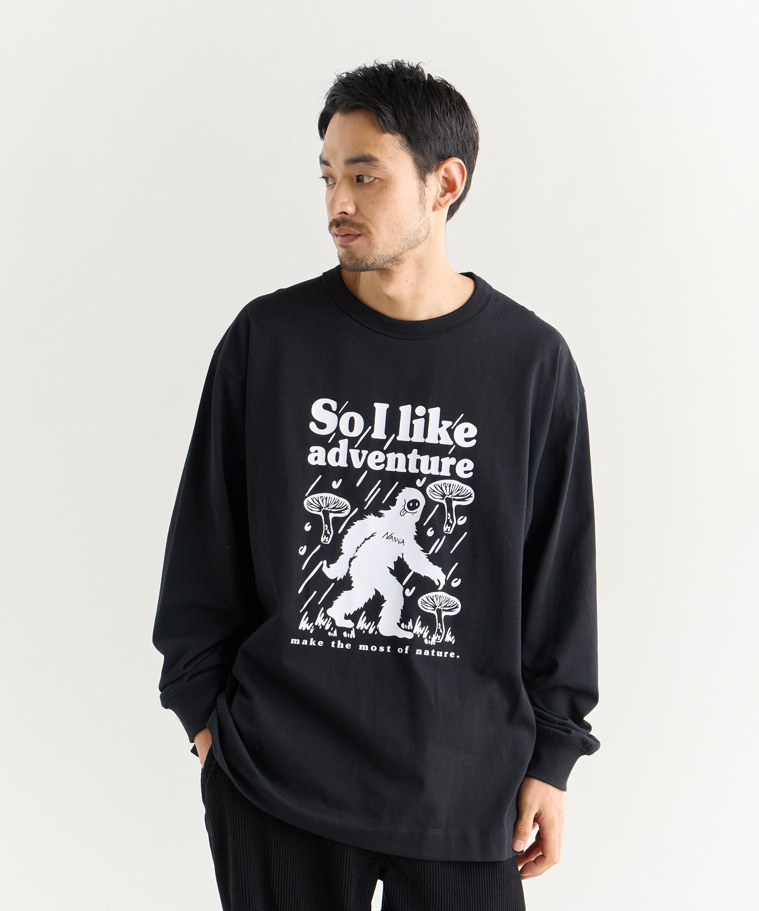 エコハイブリッド ロングスリーブ Tシャツ / UMA – NANGA ONLINE SHOP