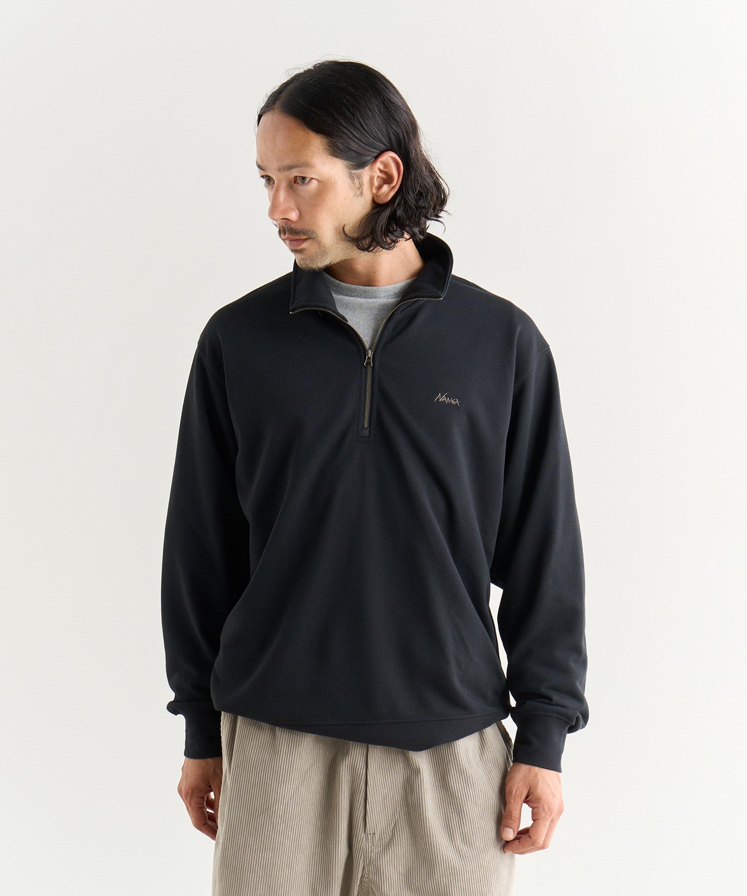 ドライミックス テリー ハーフジップスウェット – NANGA ONLINE SHOP