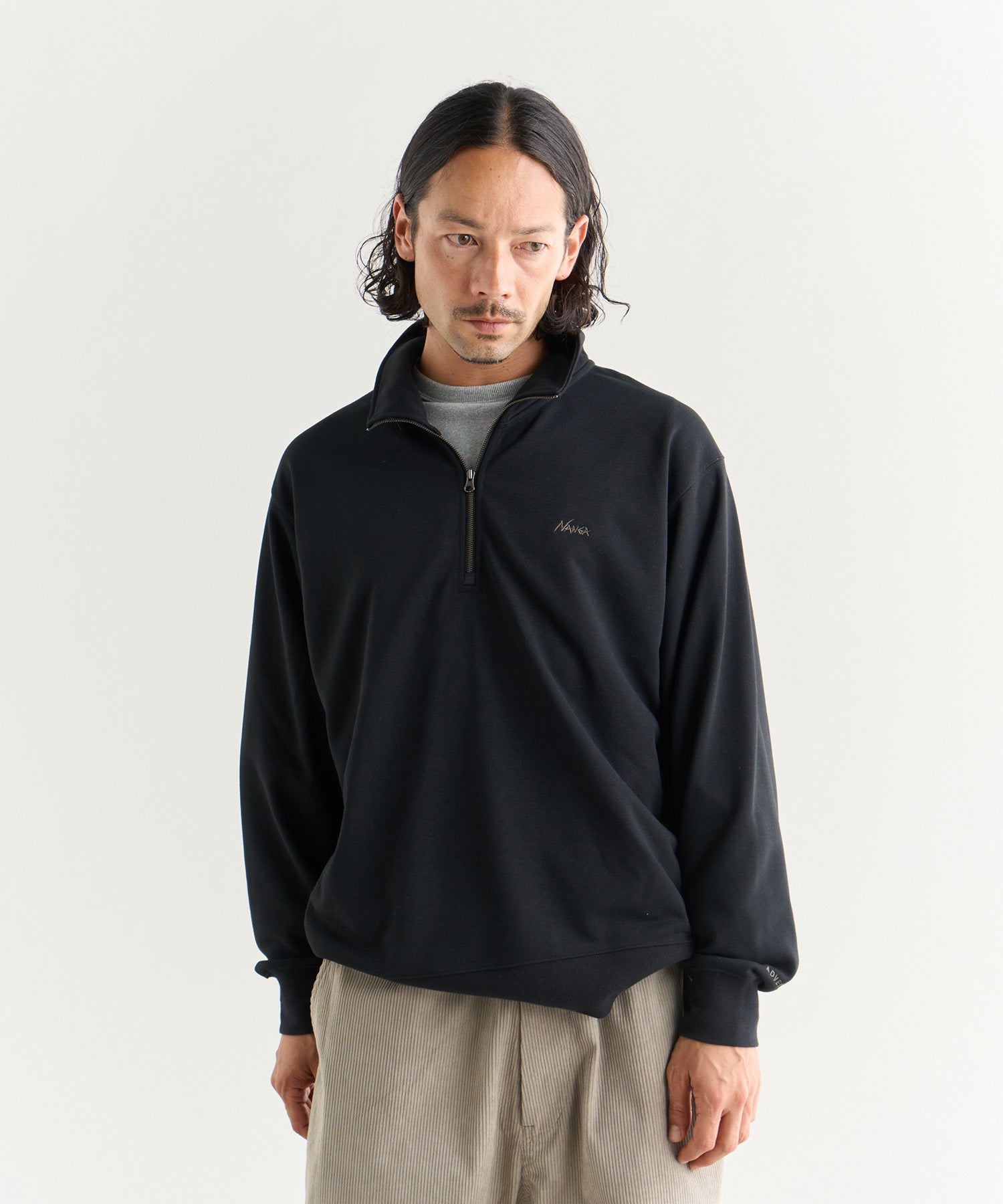 ドライミックス テリー ハーフジップスウェット – NANGA ONLINE SHOP