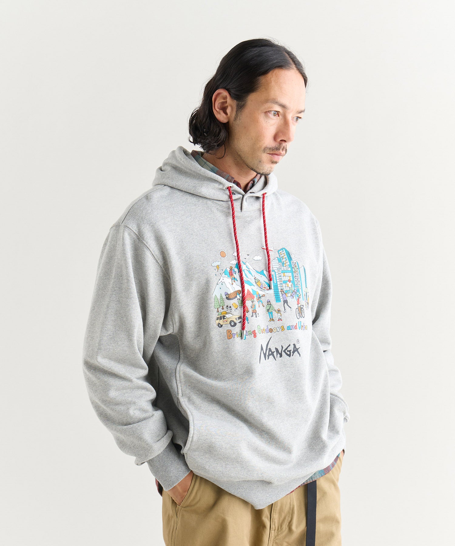 NANGA ナンガ ECO HYBRID SWEAT HOODIE /BOU1 エコハイブリッド スウェットフーディー n2530-1q069z リラックスウェア アウトドア ギフトにおすすめ エコハイブリッド スウェットフーディー / BOU1 – NANGA ONLINE SHOP
