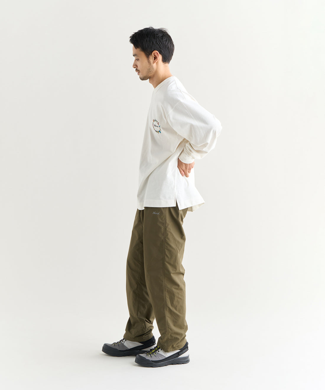 着用モデル：メンズ 180cm ／ 着用サイズ：L