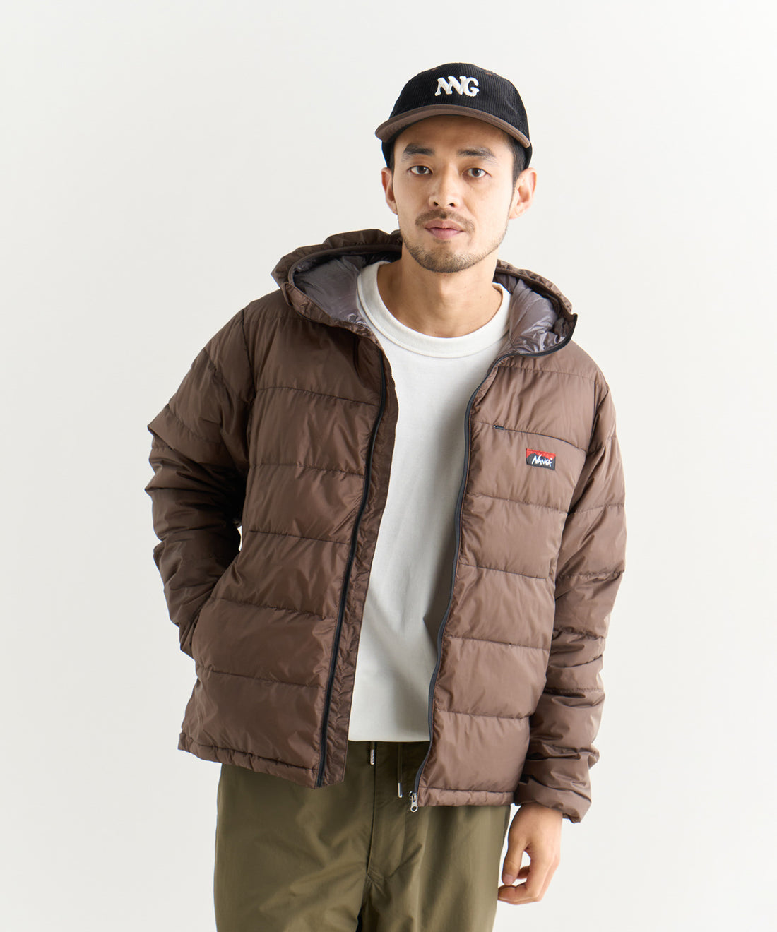 ATLダウン ジップフーディ
