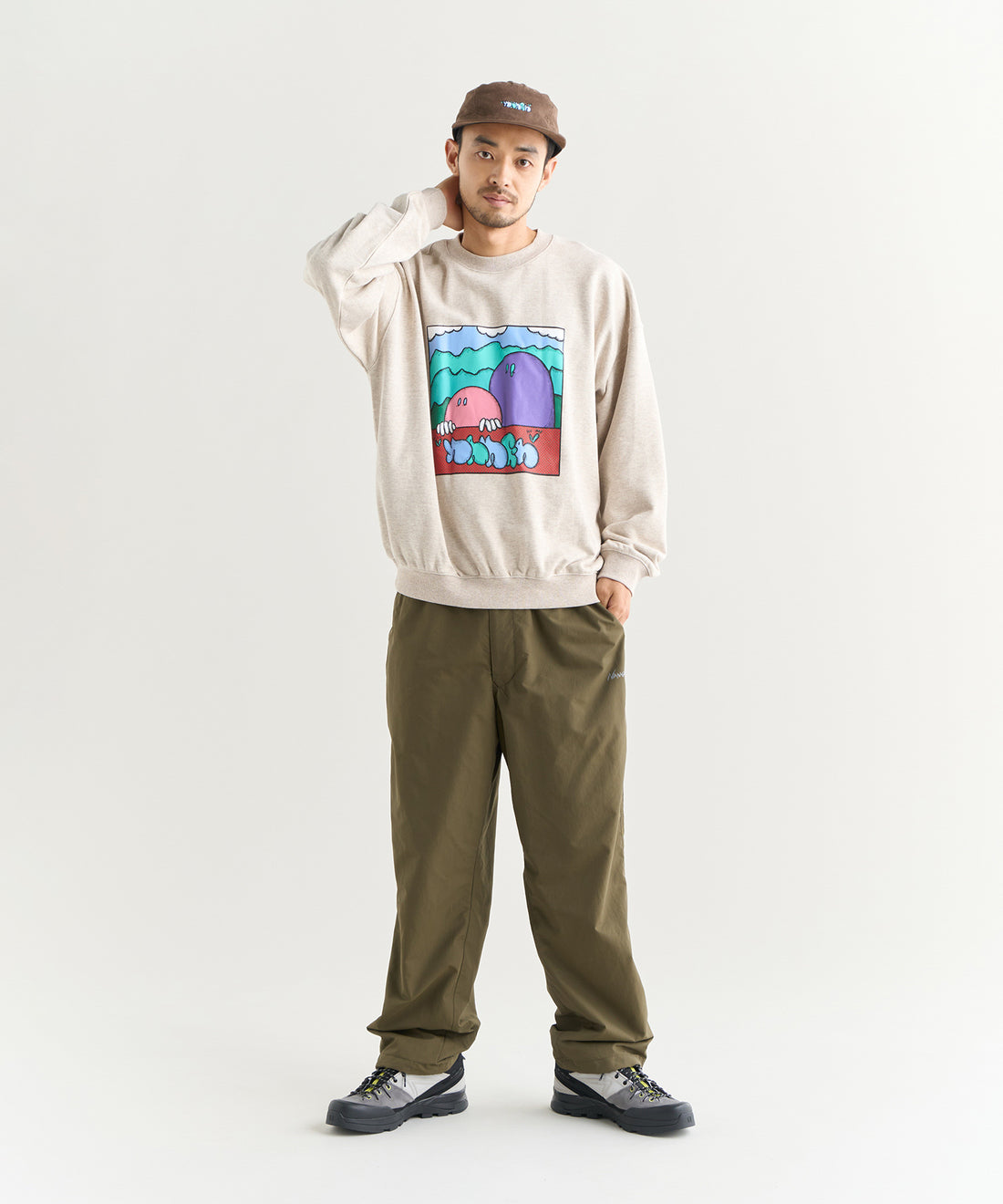 NANGA×RYUJI KAMIYAMA SWEAT
