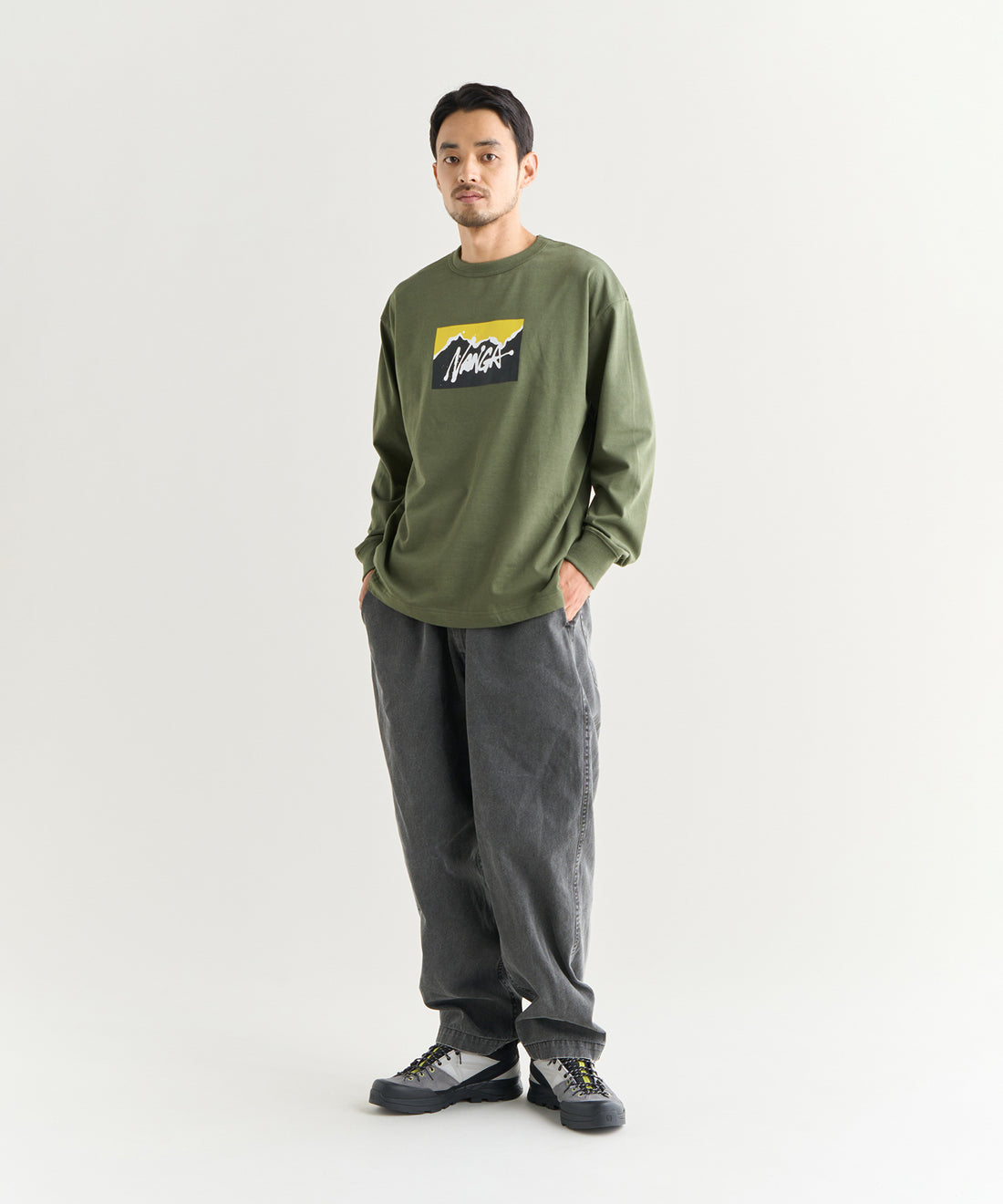 NANGA×RYUJI KAMIYAMA L/S TEE