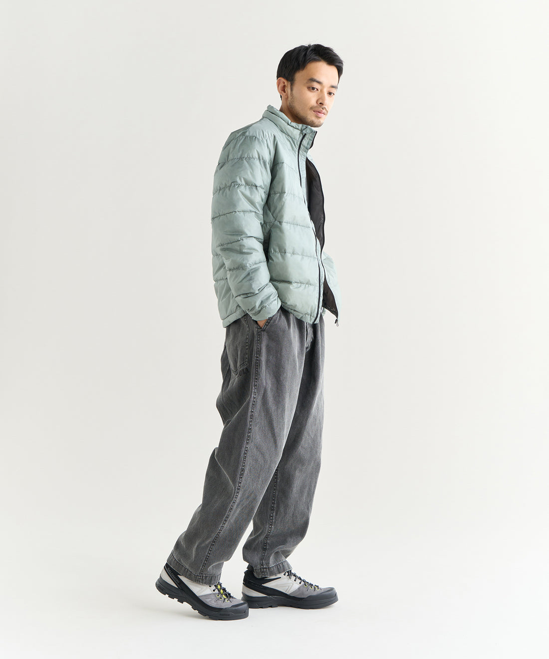 着用モデル：メンズ 180cm ／ 着用サイズ：L
