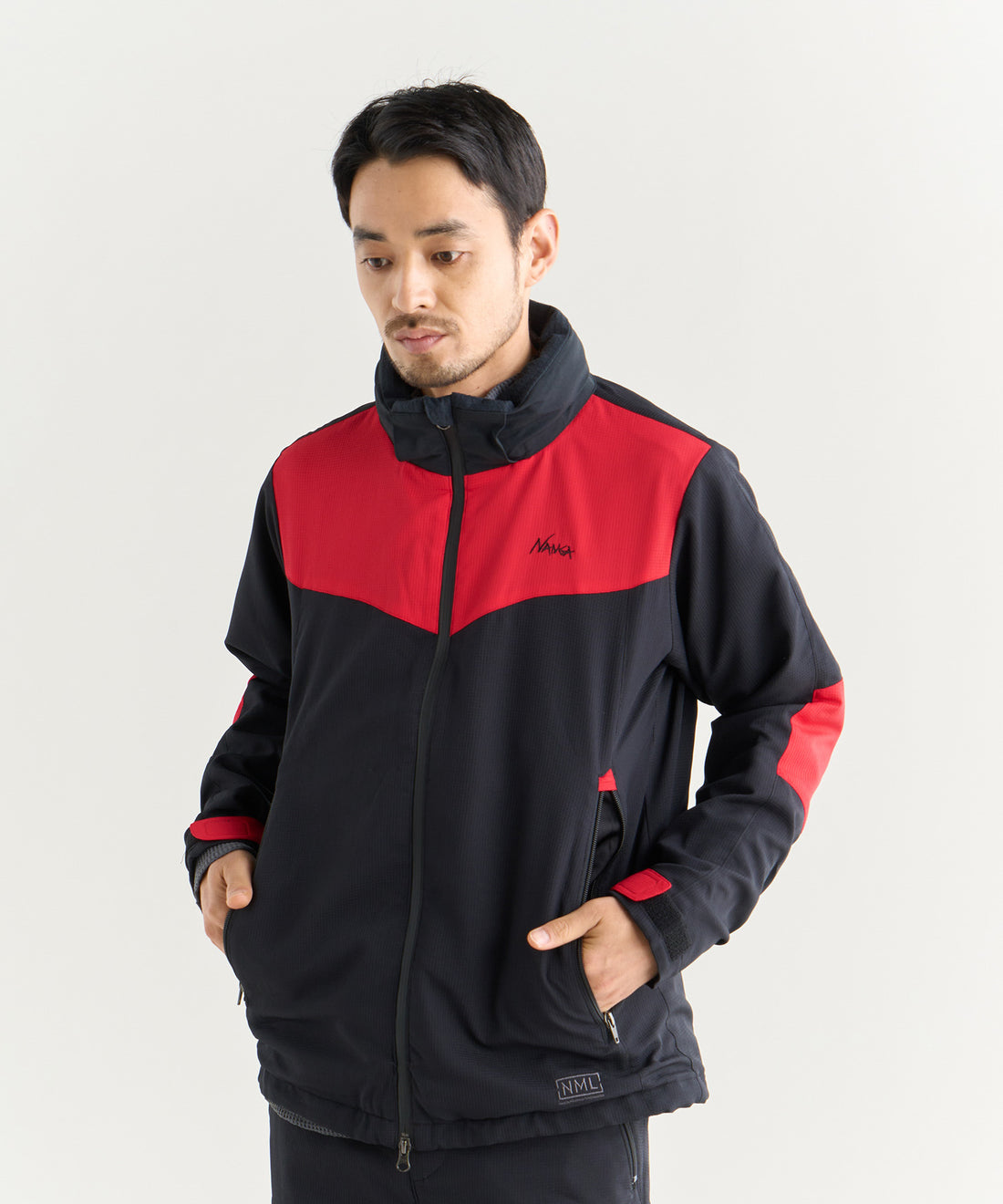 着用モデル：メンズ 180cm ／ 着用サイズ：L