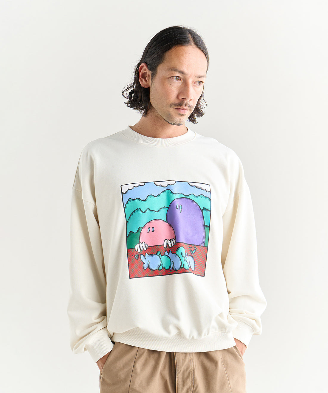 NANGA×RYUJI KAMIYAMA SWEAT