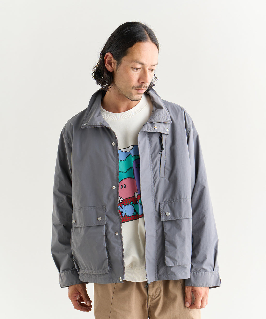 着用モデル：メンズ 178cm ／ 着用サイズ：L