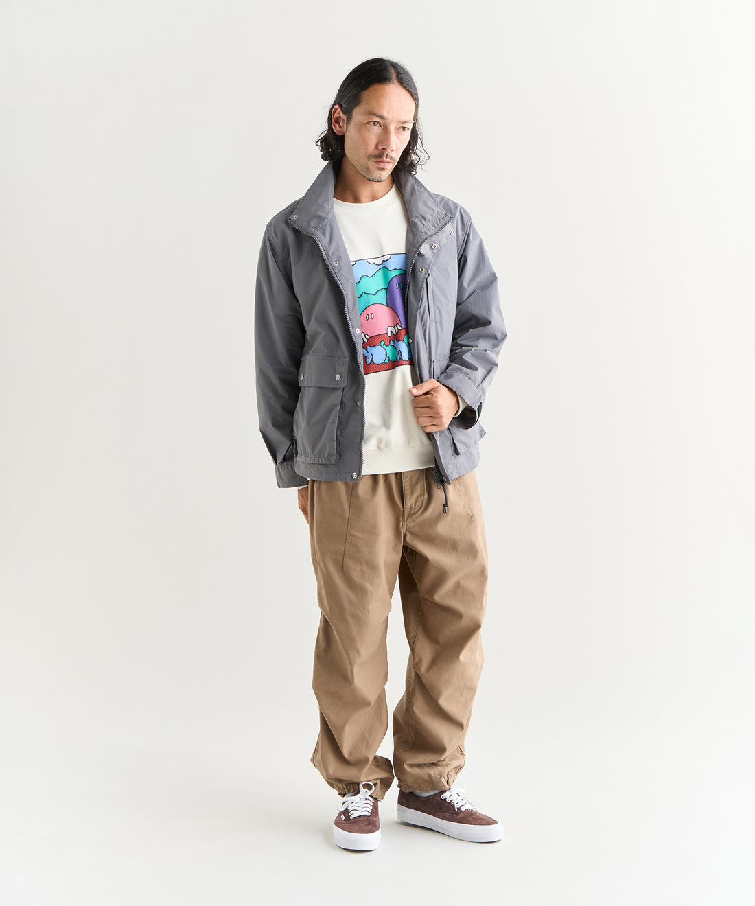 着用モデル：メンズ 178cm ／ 着用サイズ：L