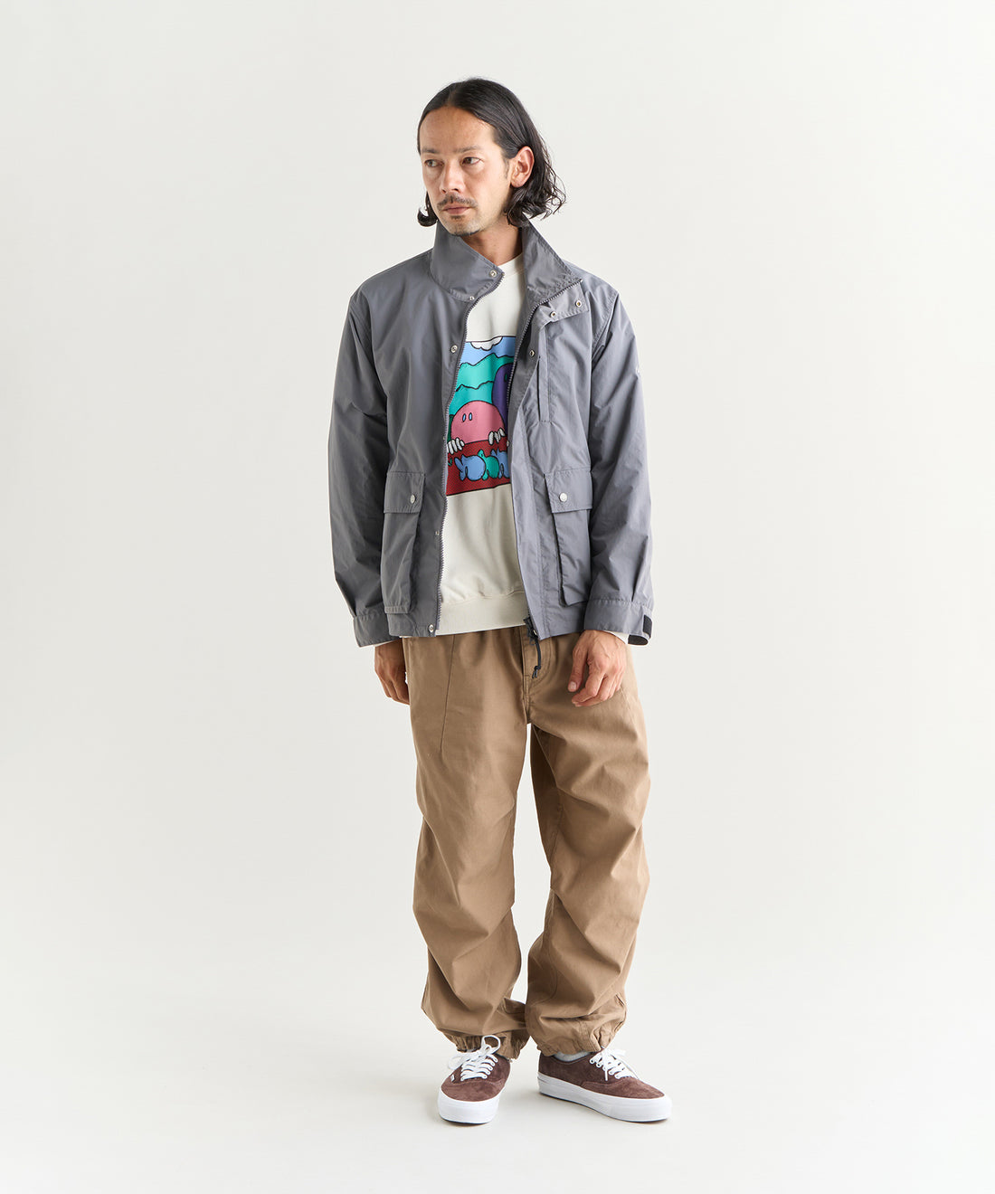 着用モデル：メンズ 178cm ／ 着用サイズ：L