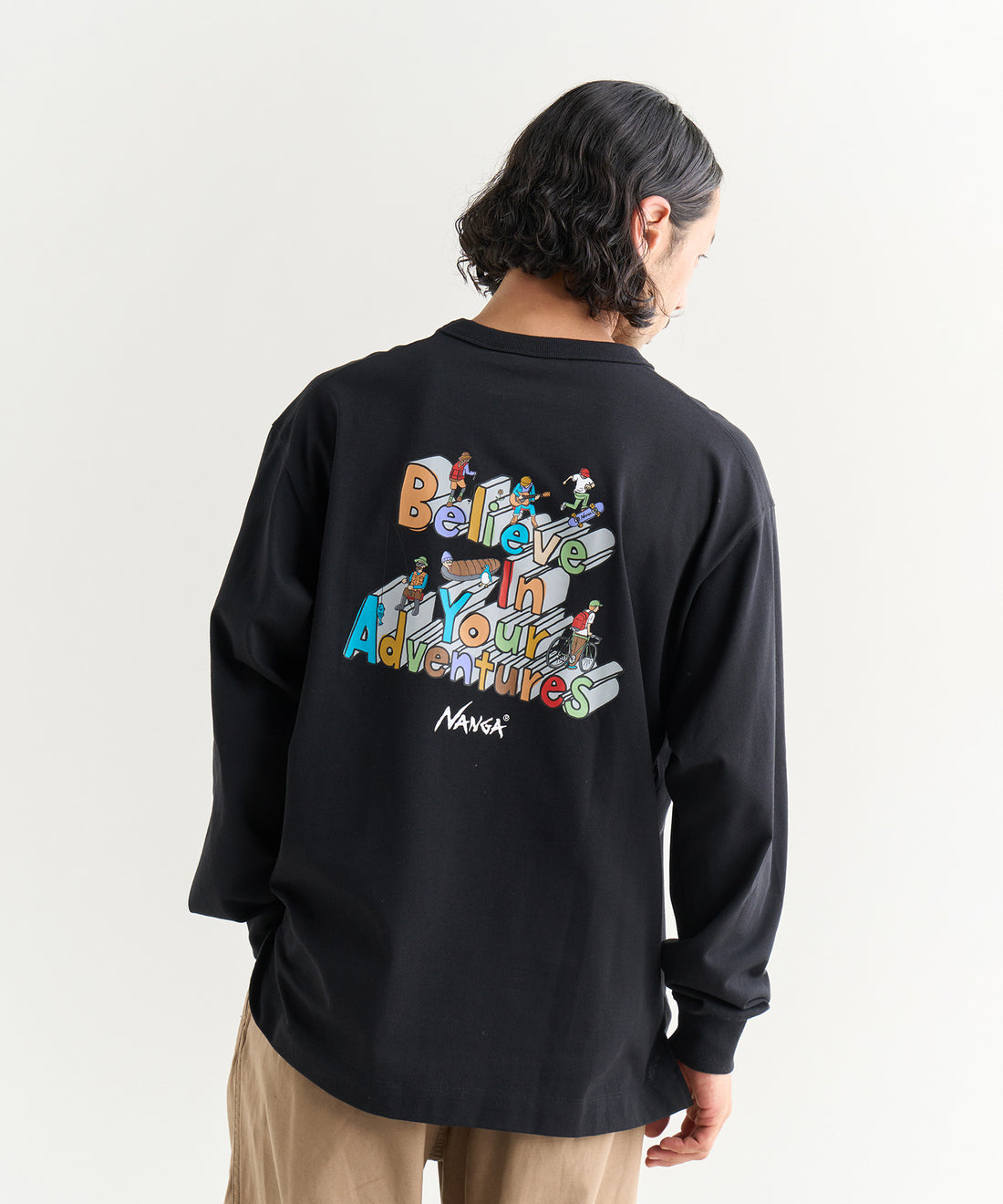 着用モデル：メンズ 178cm ／ 着用サイズ：L
