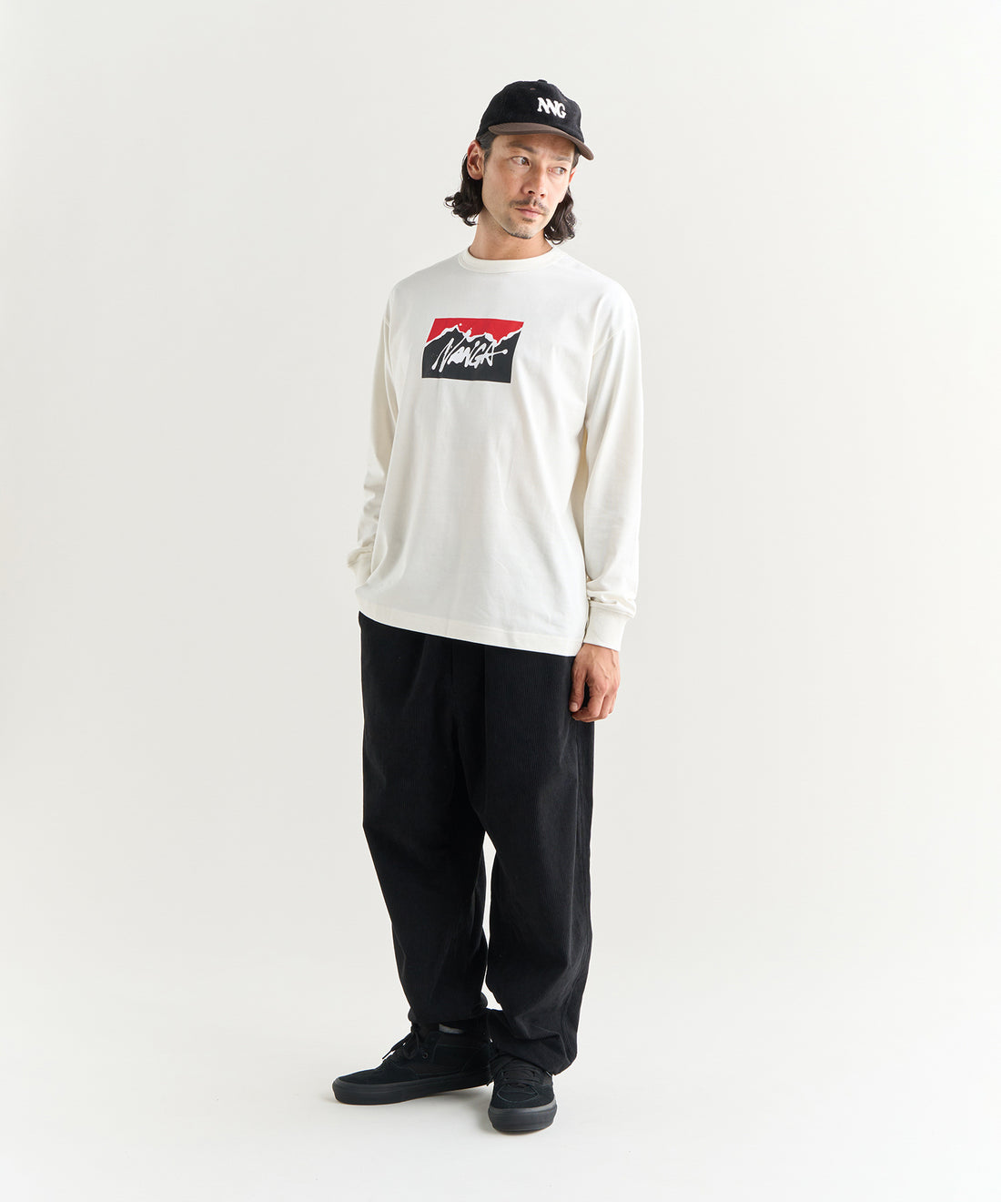 NANGA×RYUJI KAMIYAMA L/S TEE