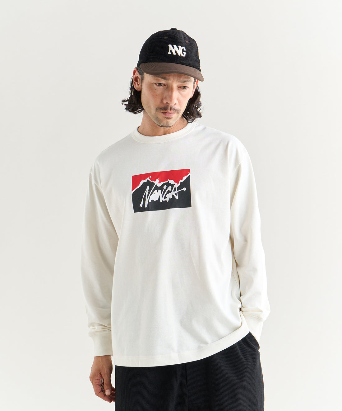 NANGA×RYUJI KAMIYAMA L/S TEE