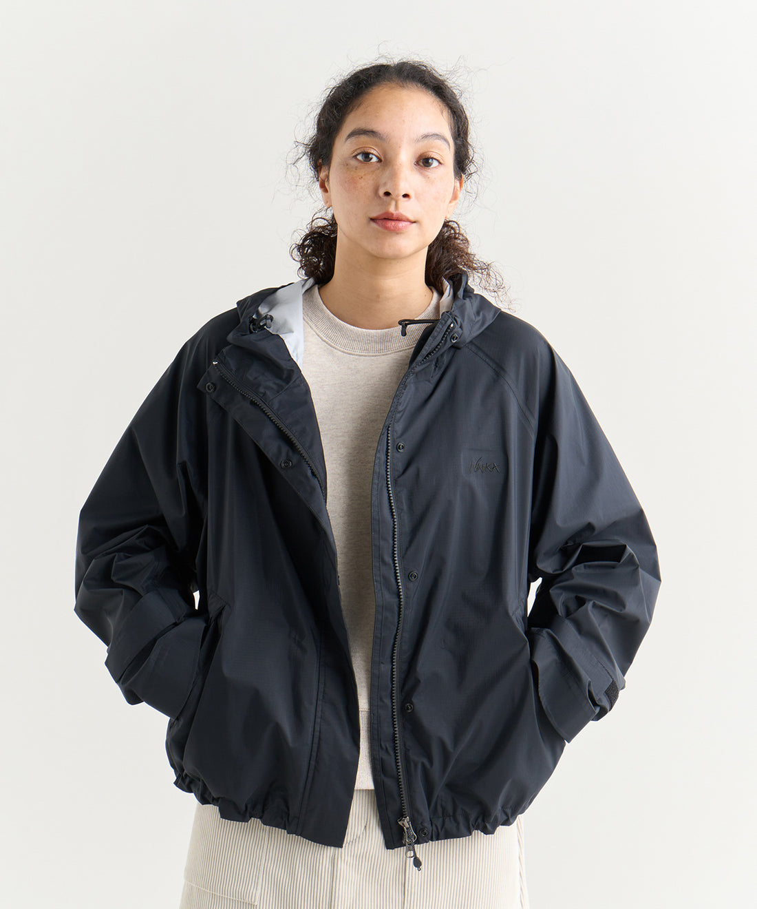 着用モデル： ウィメンズ 166cm ／ 着用サイズ：WM