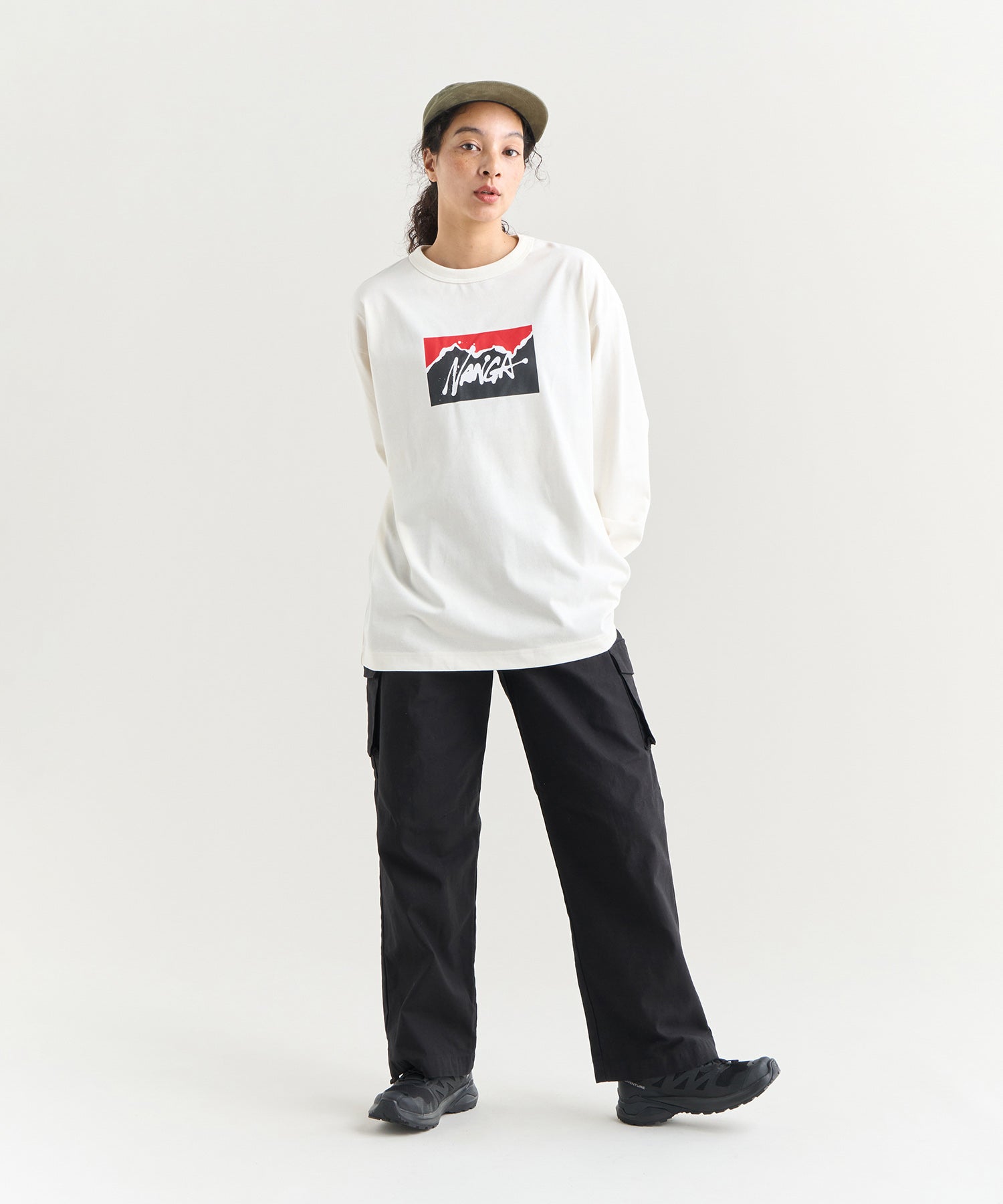 SPECIAL PRICE】NANGA×RYUJI KAMIYAMA ロングスリーブ Tシャツ – NANGA