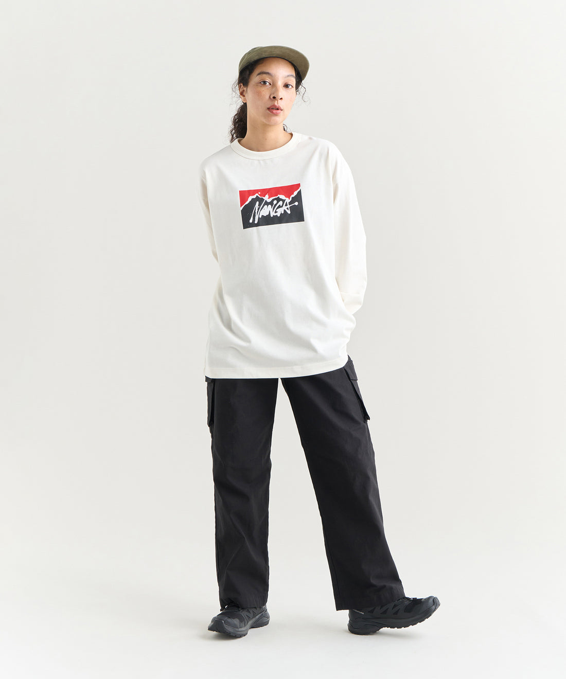 NANGA×RYUJI KAMIYAMA L/S TEE