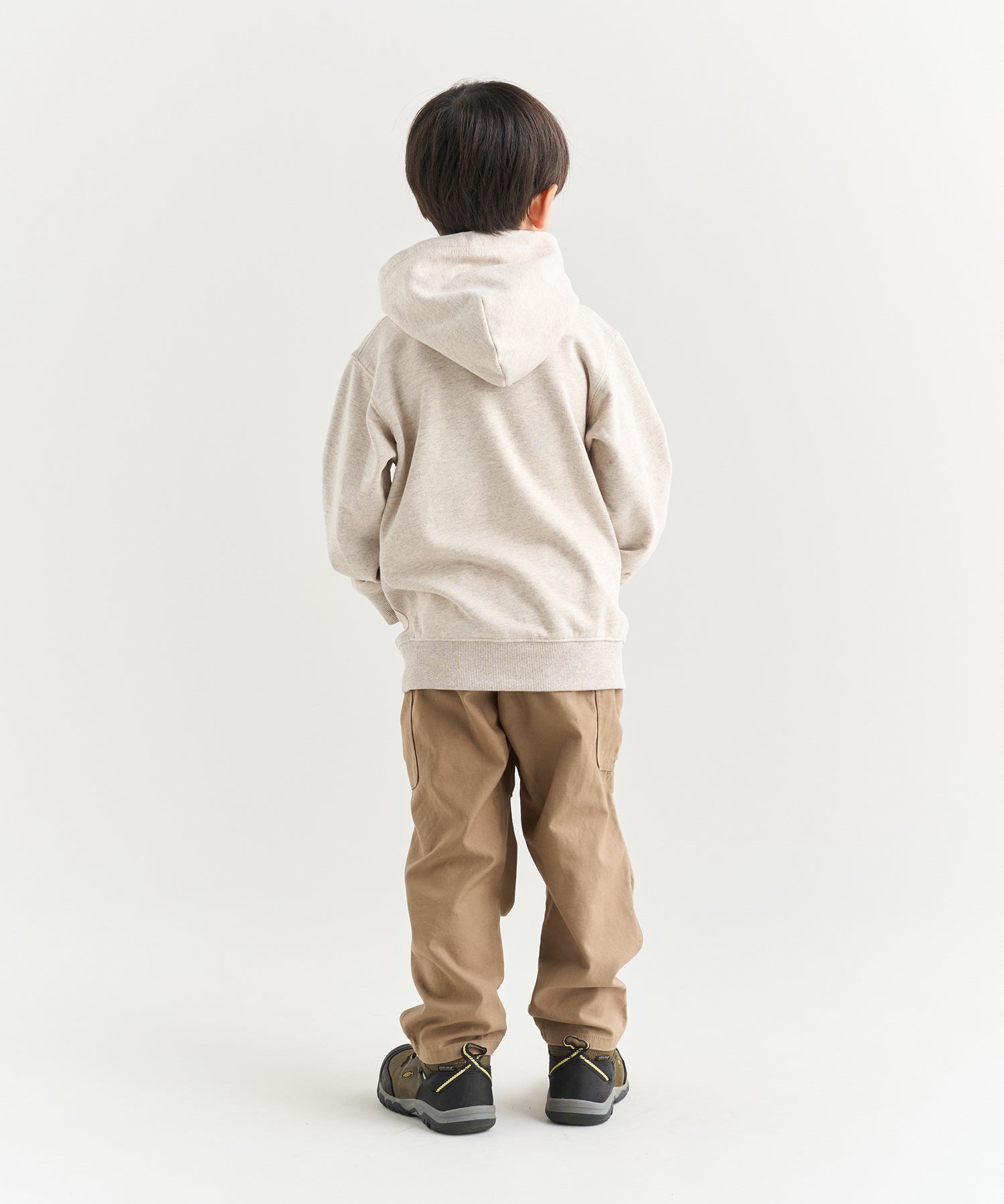 エコハイブリッド ボックスロゴ キッズ スウェットフーディー