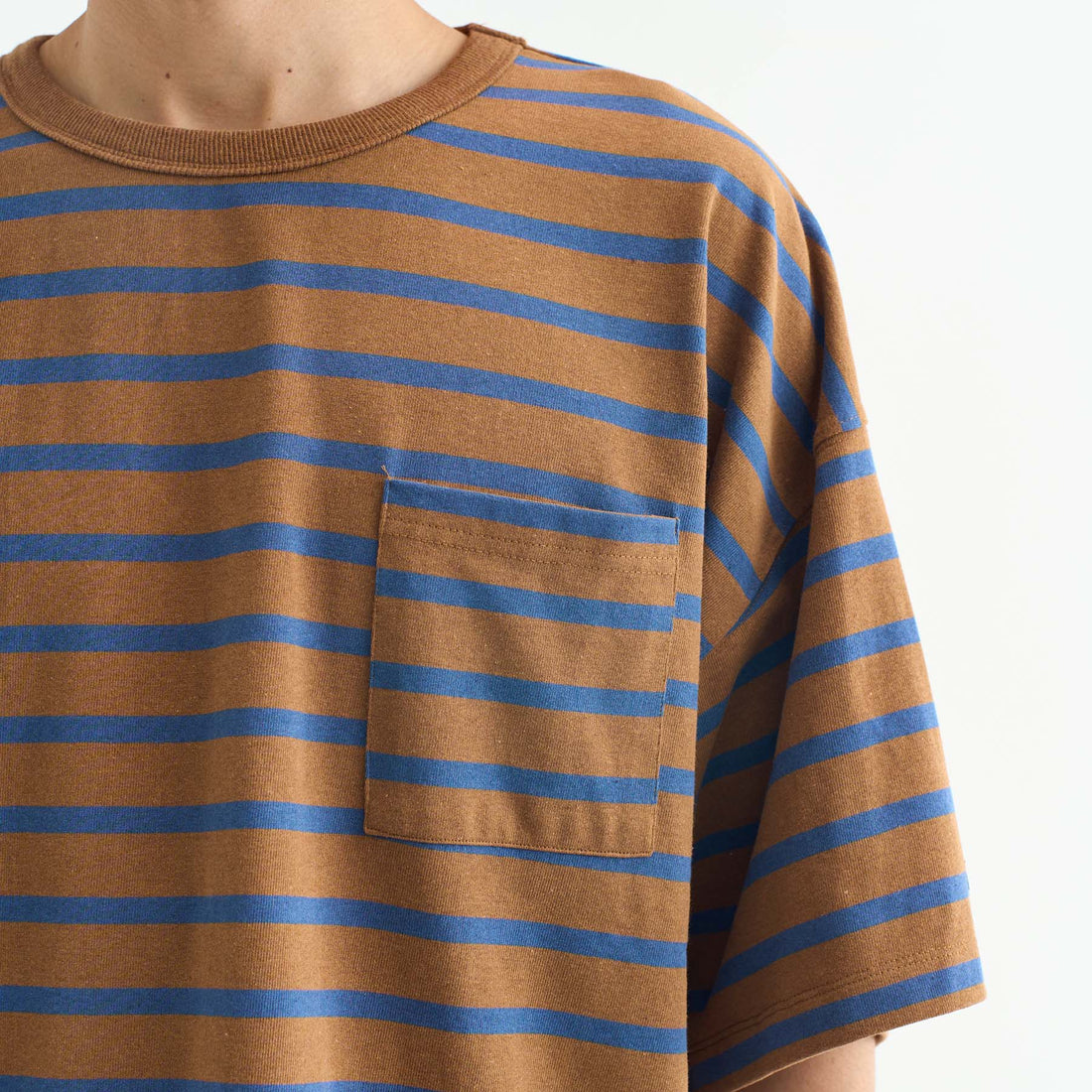 ECO HYBRID LOOSE FIT BORDER TEE/エコハイブリッド ルーズフィットボーダーティー(ユニセックス) (7695317926062)