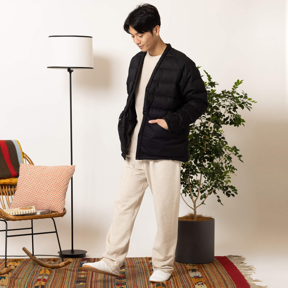 COTTON PEACH DOWN HANTEN/コットンピーチダウンハンテン
