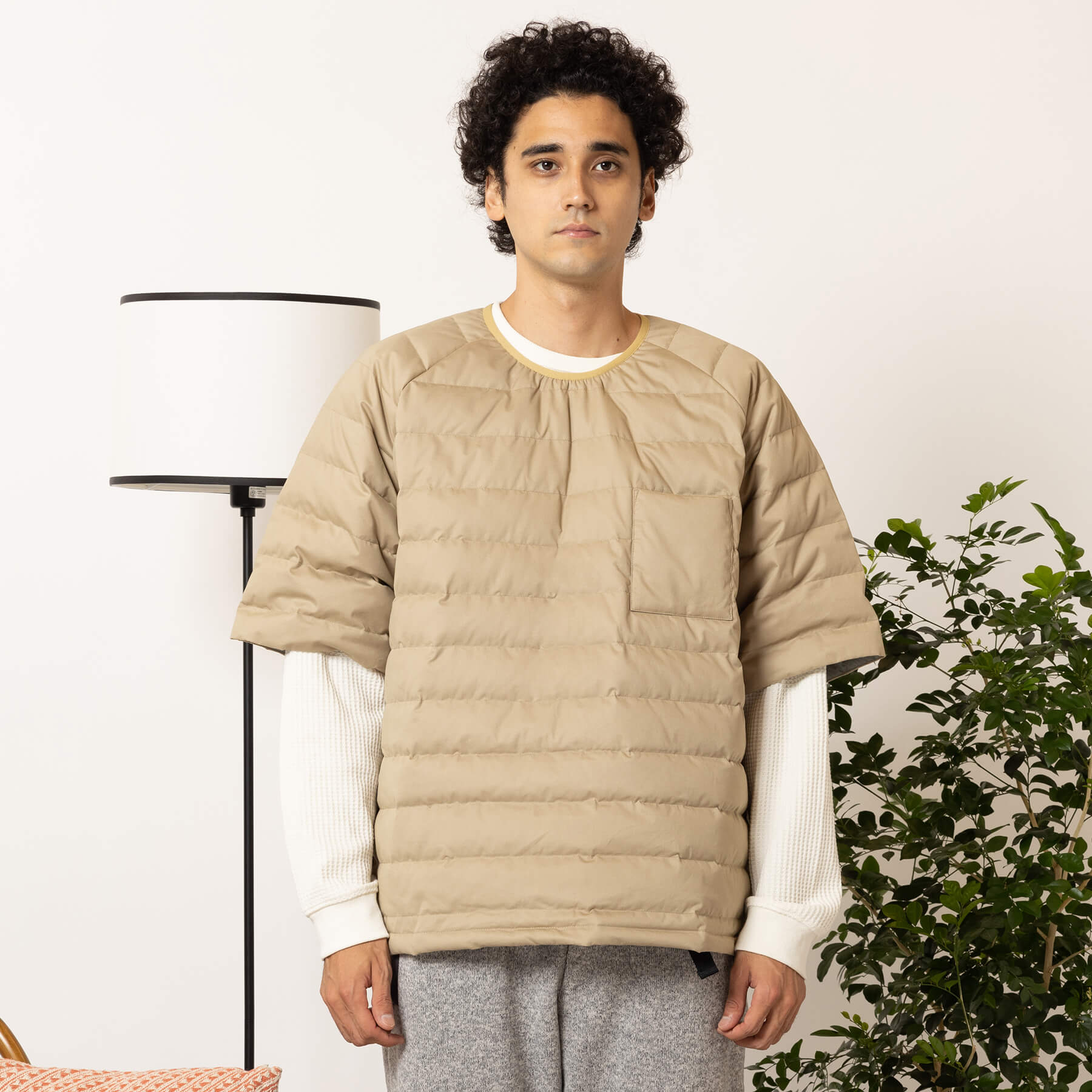 COTTON PEACH DOWN BIG TEE / コットンピーチダウンビッグティー