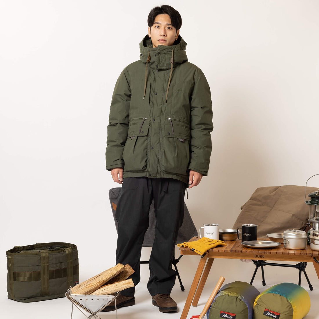 TAKIBI DOWN JACKET / タキビダウンジャケット（メンズ） (4680933212207)