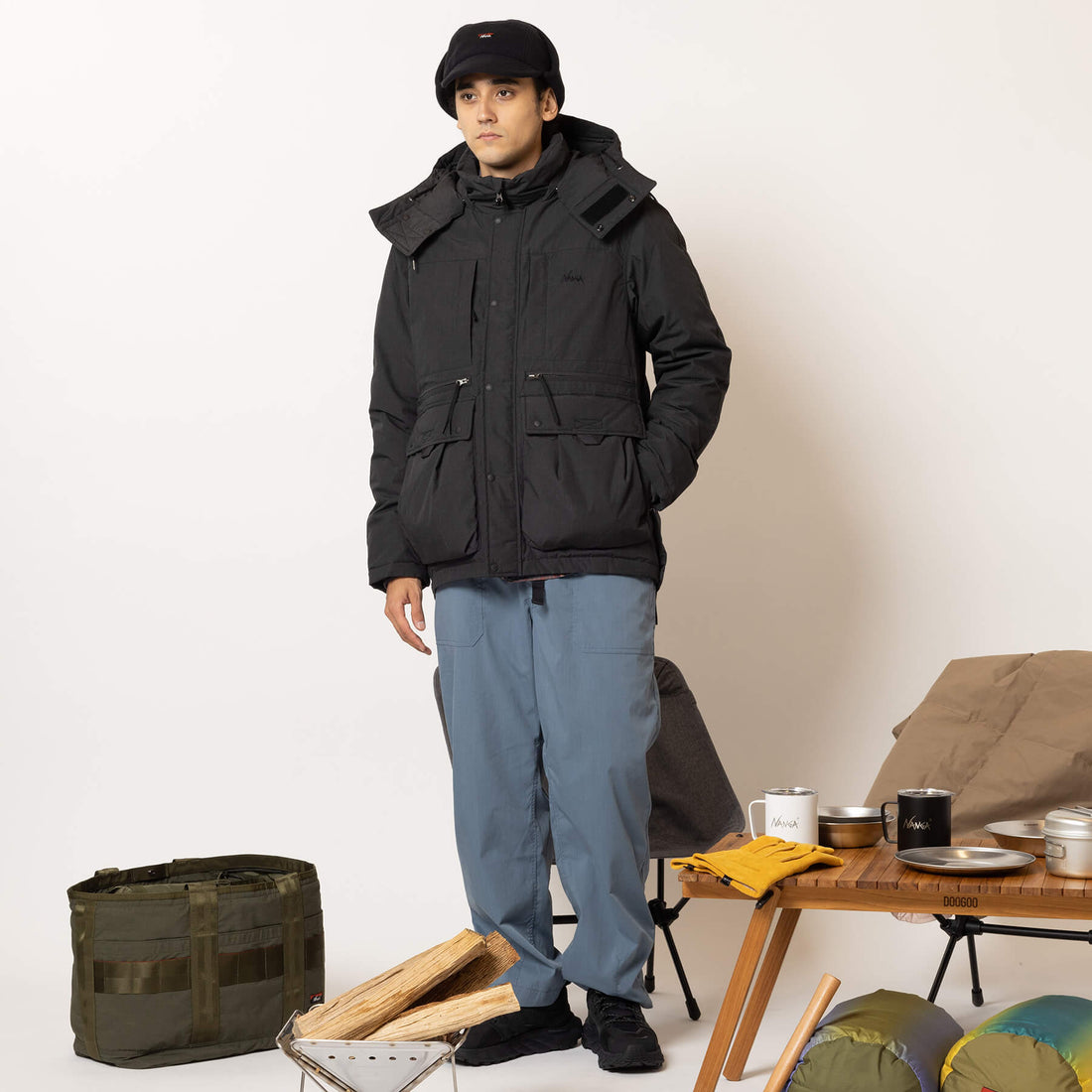TAKIBI DOWN JACKET / タキビダウンジャケット（メンズ） (4680933212207)