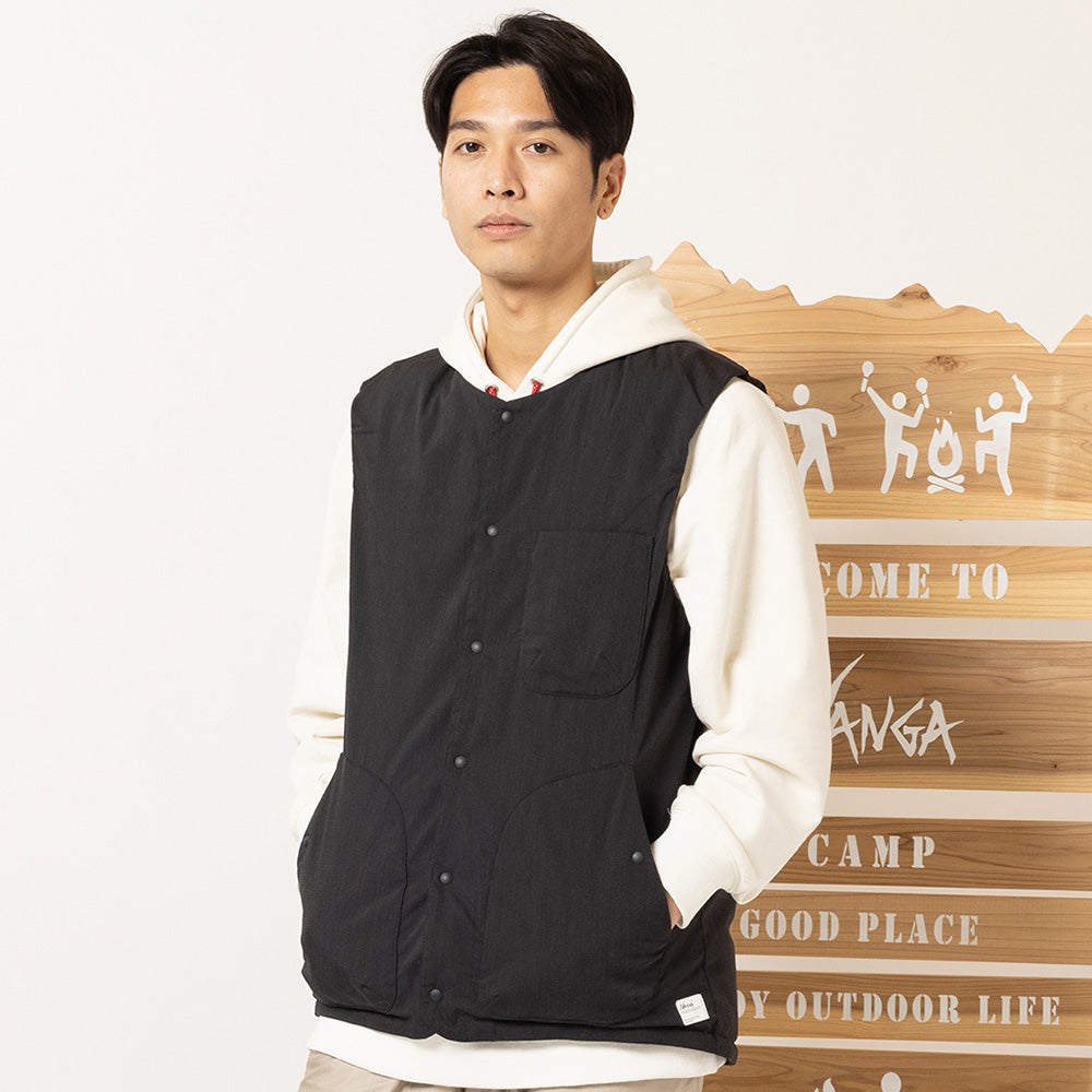 TAKIBI RIPSTOP INNER DOWN VEST/タキビリップストップインナーダウンベスト（メンズ）