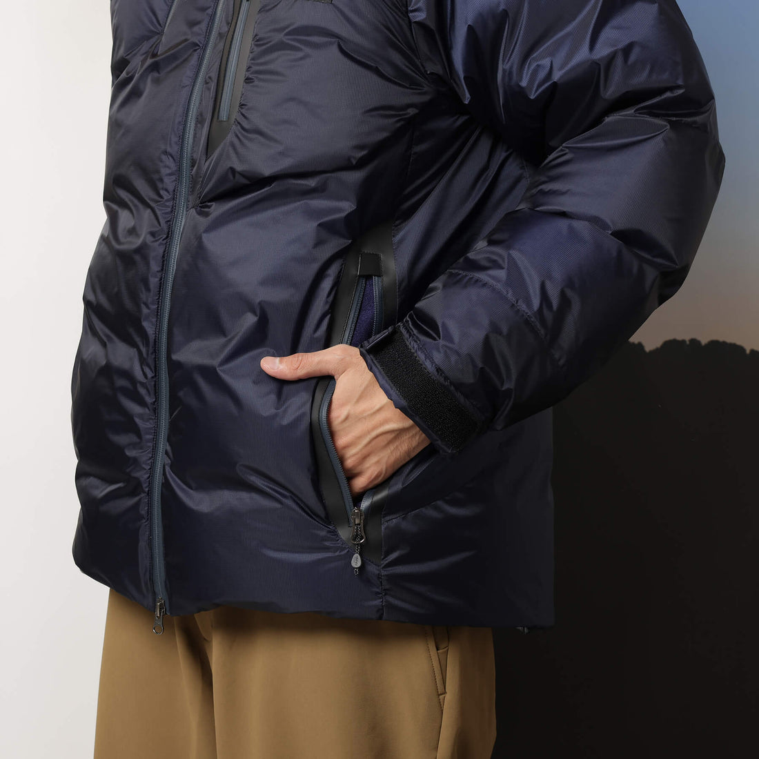 AURORA LIGHT DOWN JACKET MIKAMI / オーロラライトダウンジャケット ミカミ(メンズ)