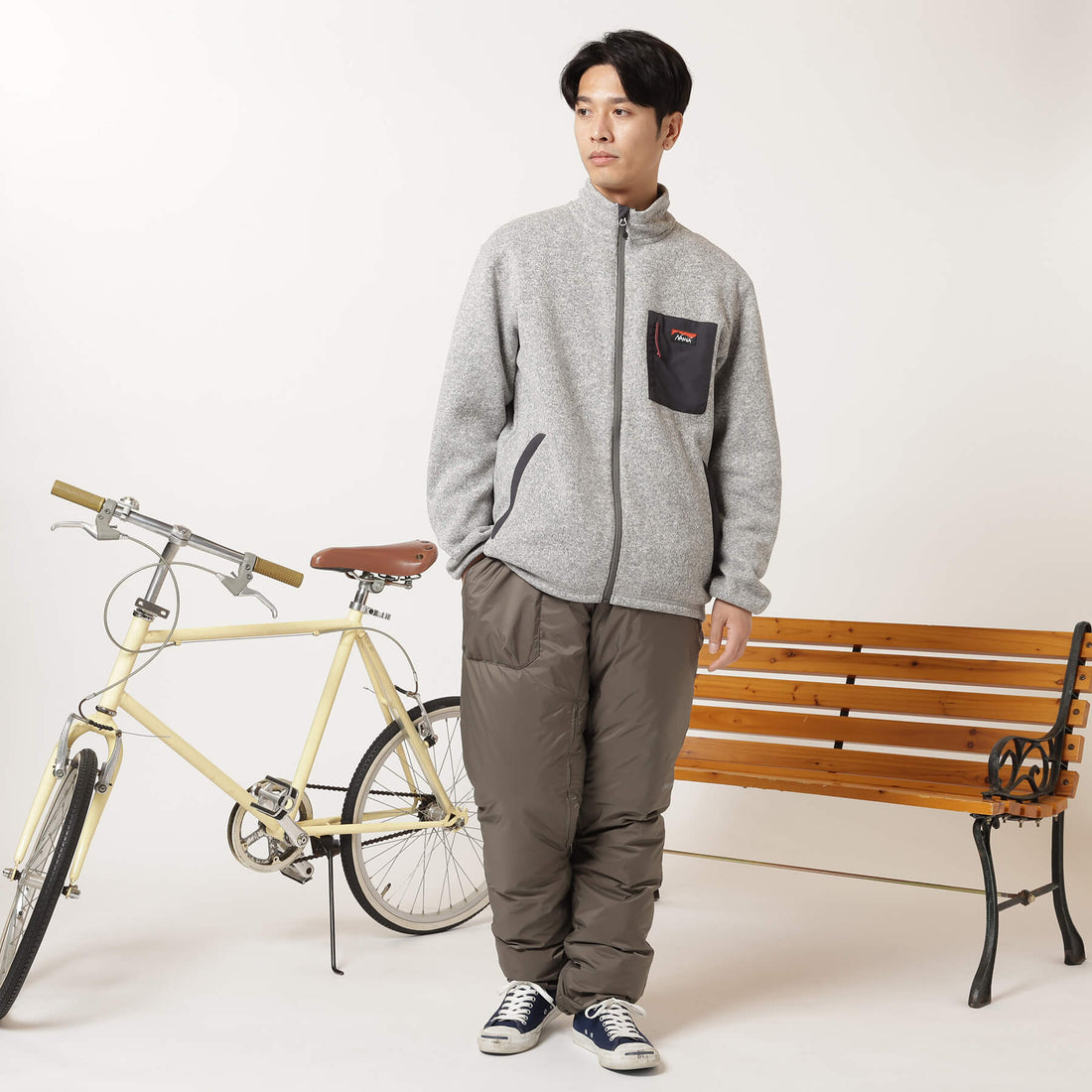 AURORA DOWN PANTS (MEN) / オーロラダウンパンツ (メンズ) (7142356254894)