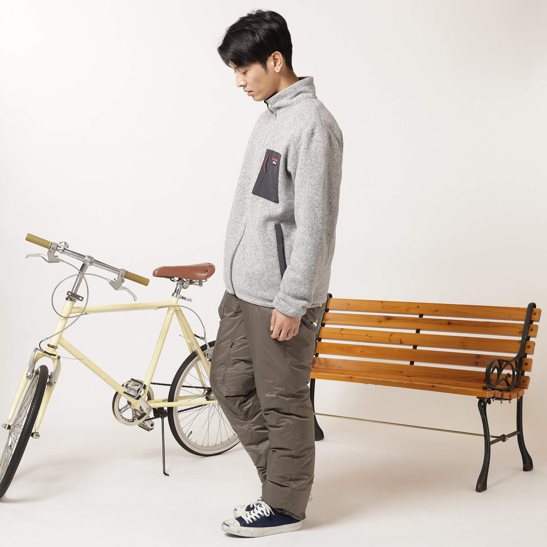AURORA DOWN PANTS (MEN) / オーロラダウンパンツ (メンズ) (7142356254894)
