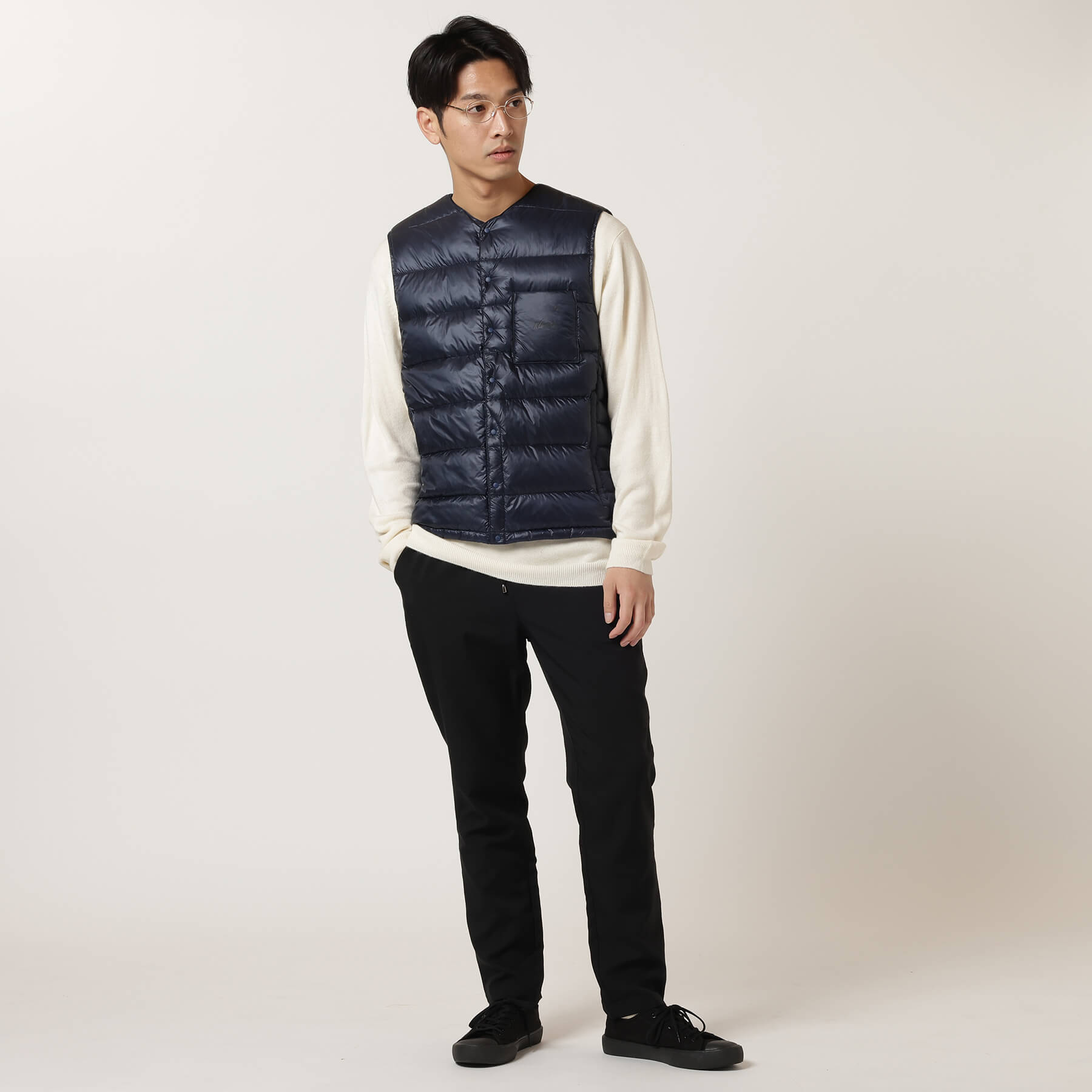 INNER DOWN VEST / インナーダウンベスト（メンズ）