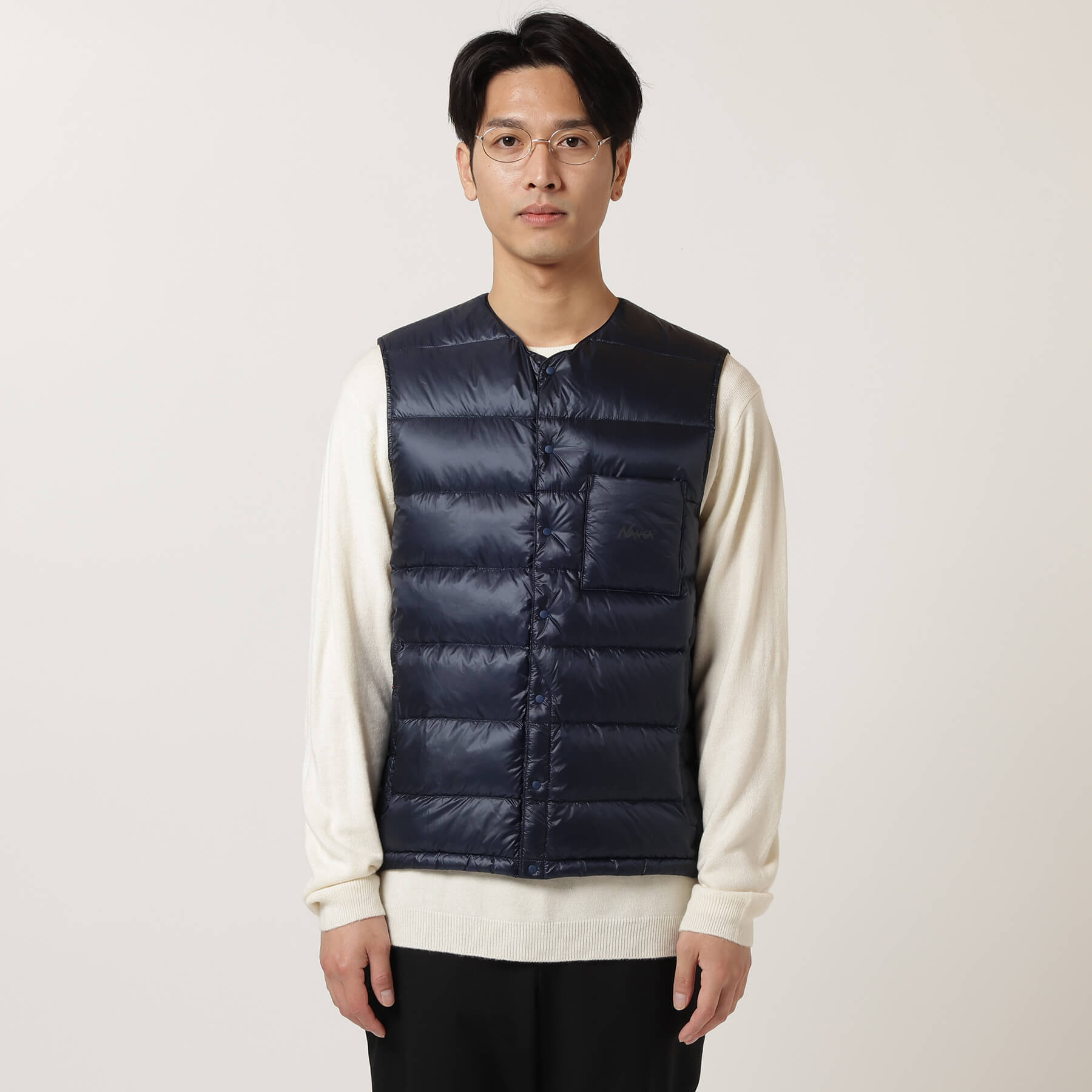 INNER DOWN VEST / インナーダウンベスト（メンズ）